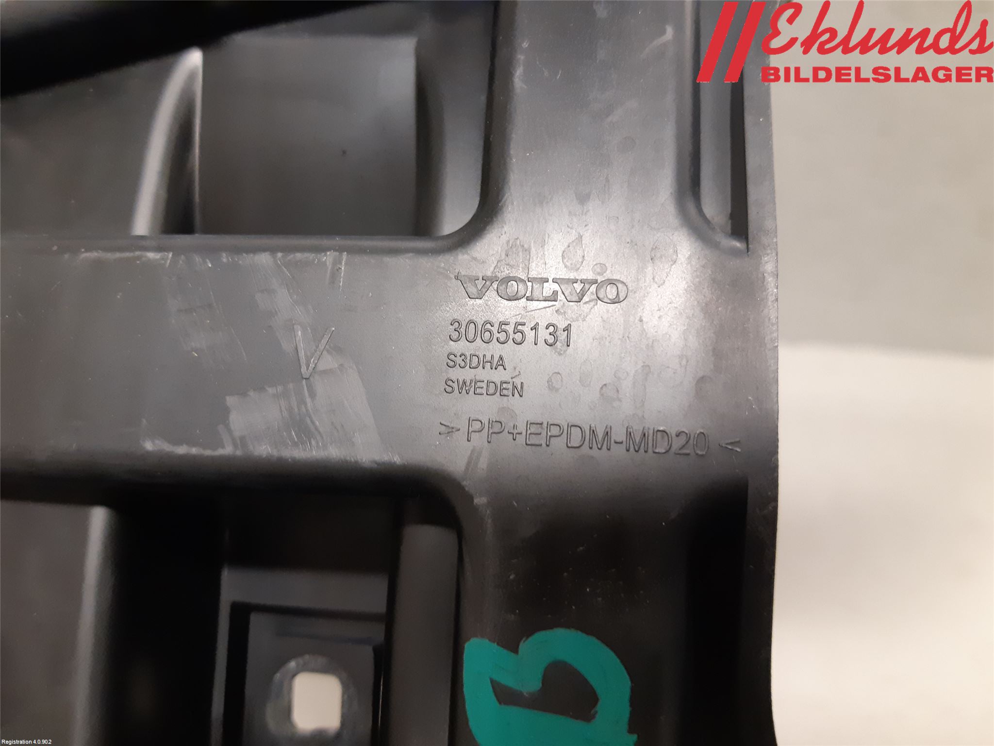 Volvo S80 07-13 Stötfångarfäste Bak Vä