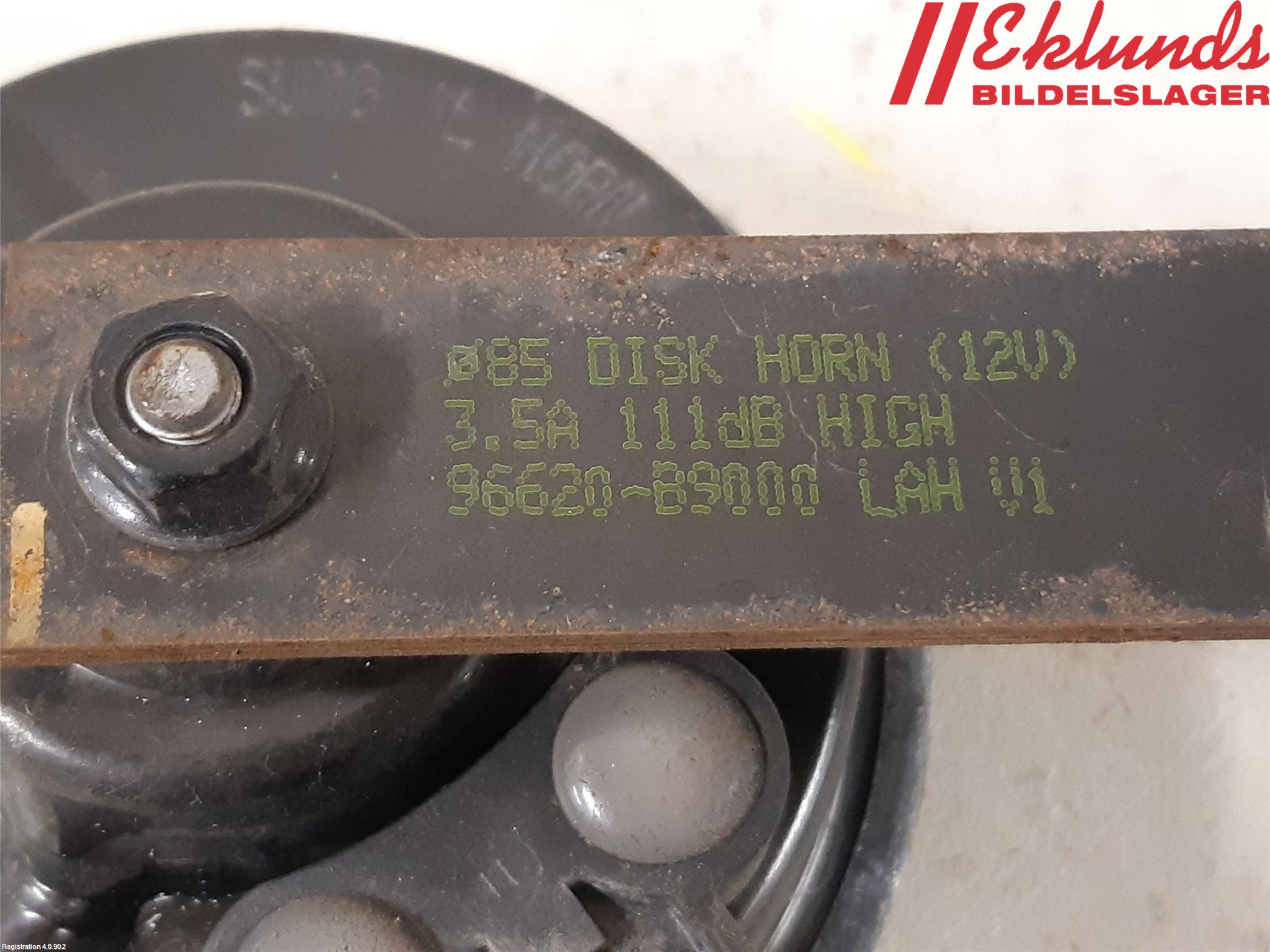 Hyundai i10 BA 14-16 Signalhorn