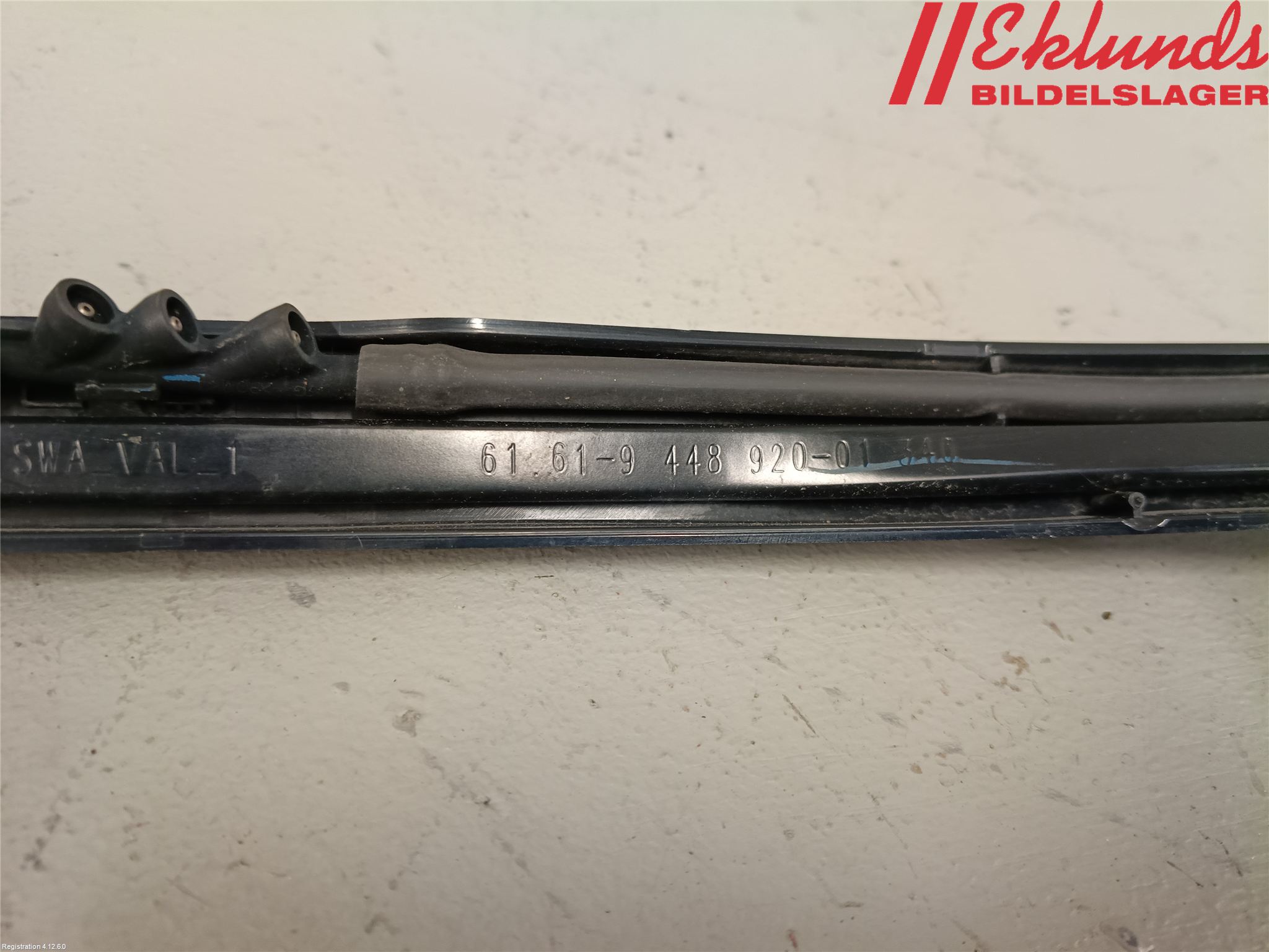 BMW 3 G20/G21/G80/G81 19- Torkararm Armar Vindruta