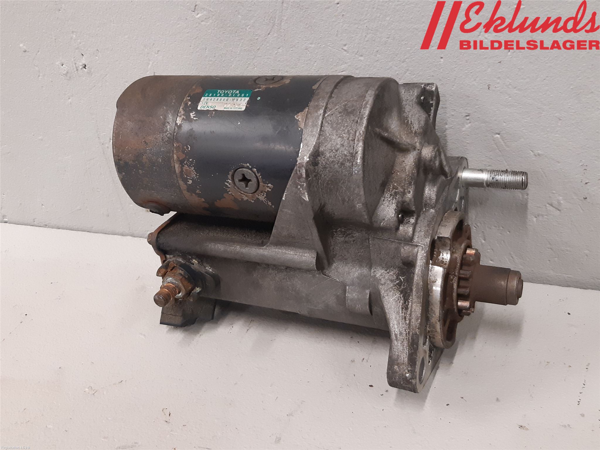 Toyota HILUX 05-16 Startmotor Diesel