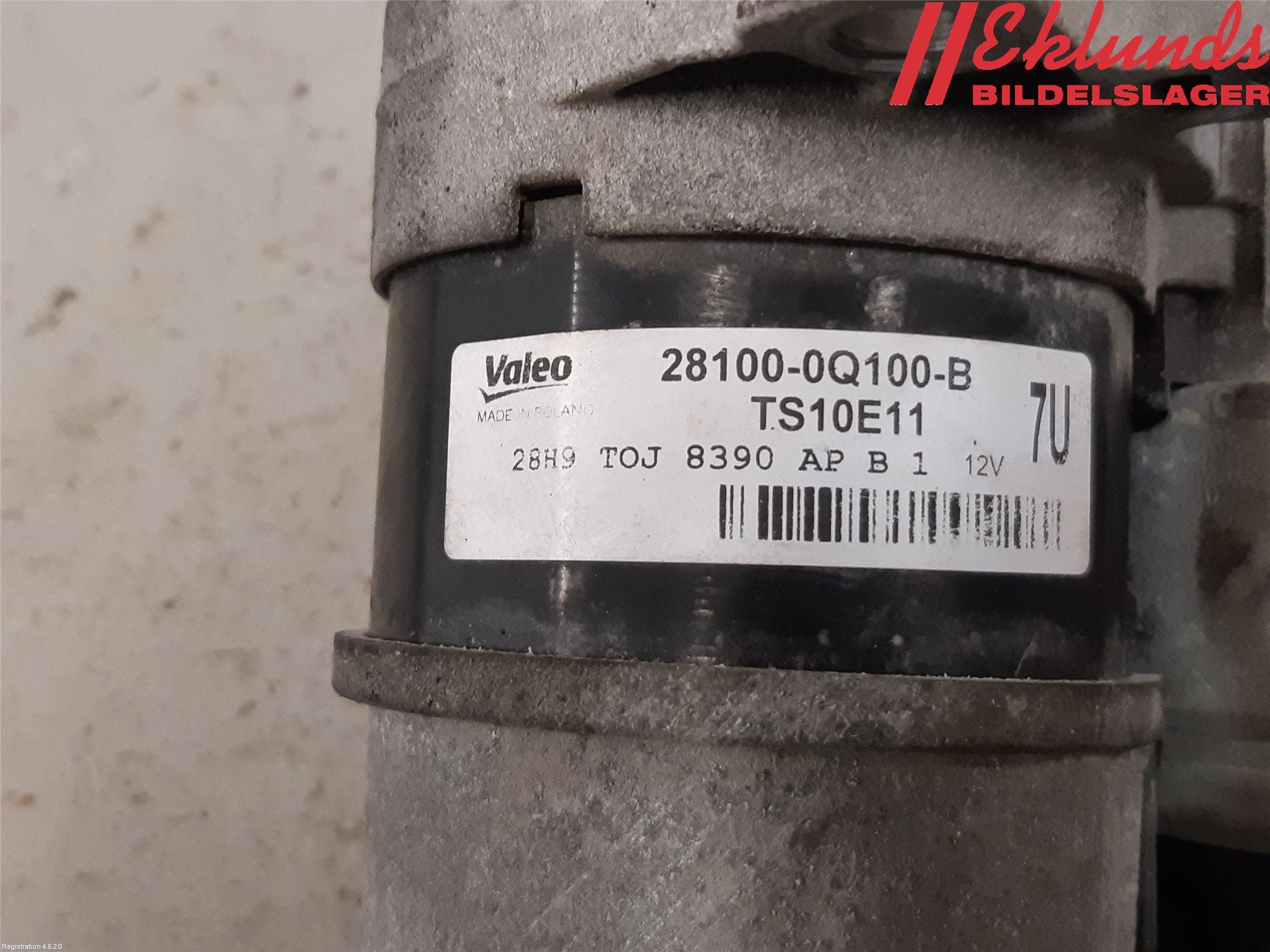 Toyota AYGO 15-21 Startmotor