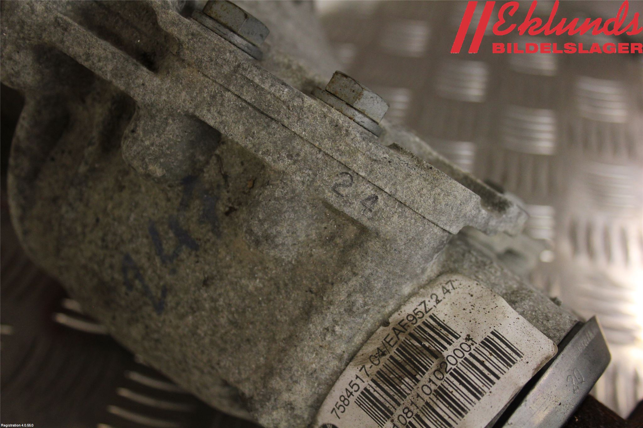 BMW 5 F10/F11/F18 09-17 Framvagn Diffrential