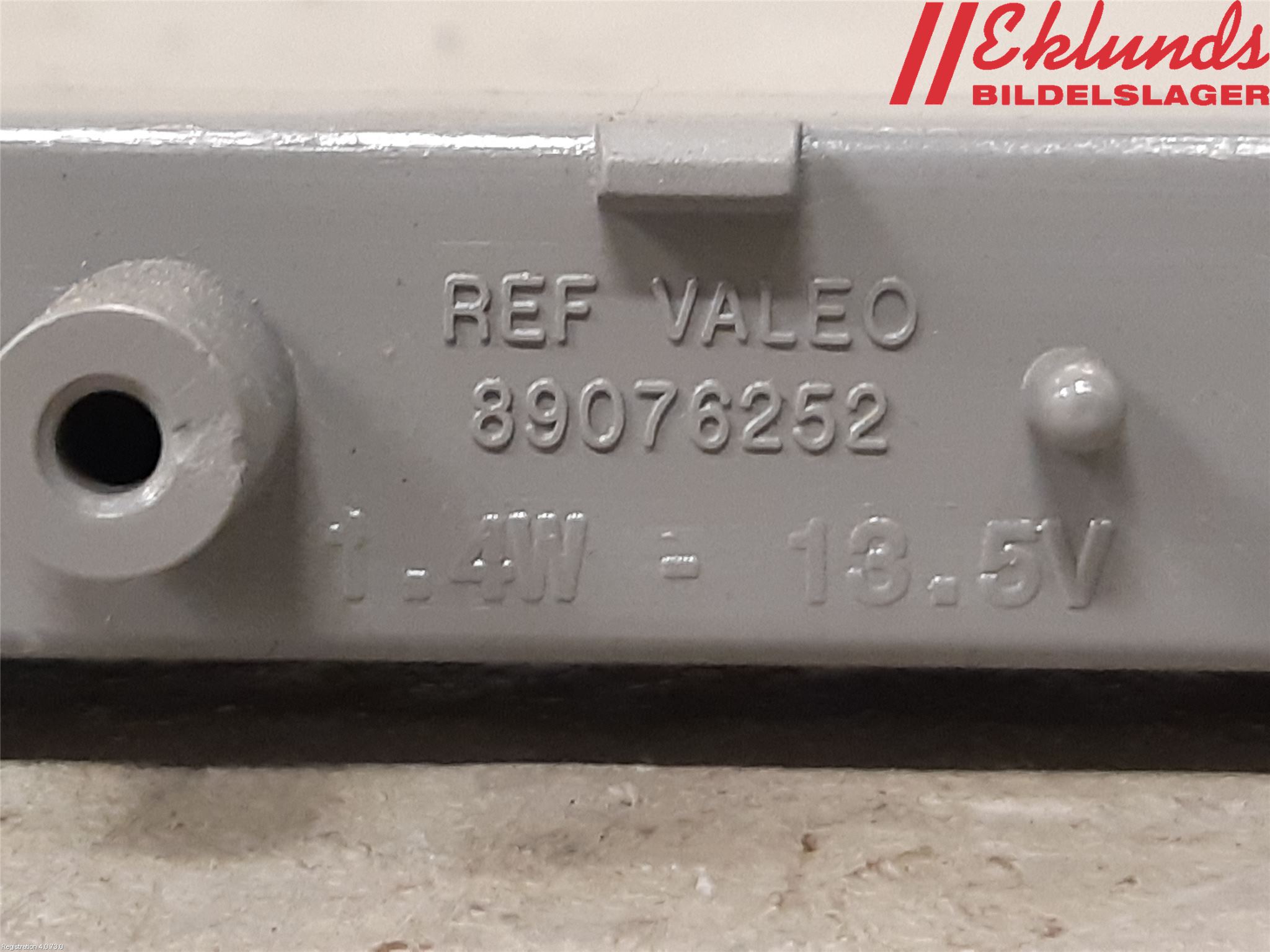 Toyota VERSO 09-18 Bromsljus Bakruta