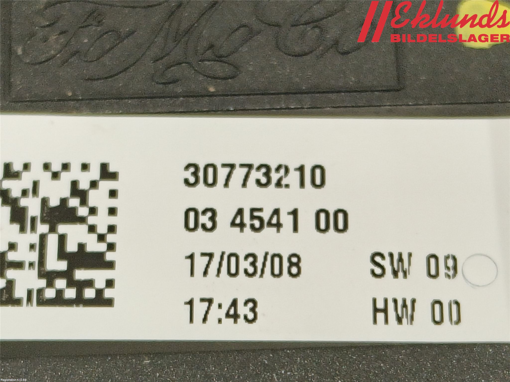 Volvo V50 08-12 Strömställare Elhiss