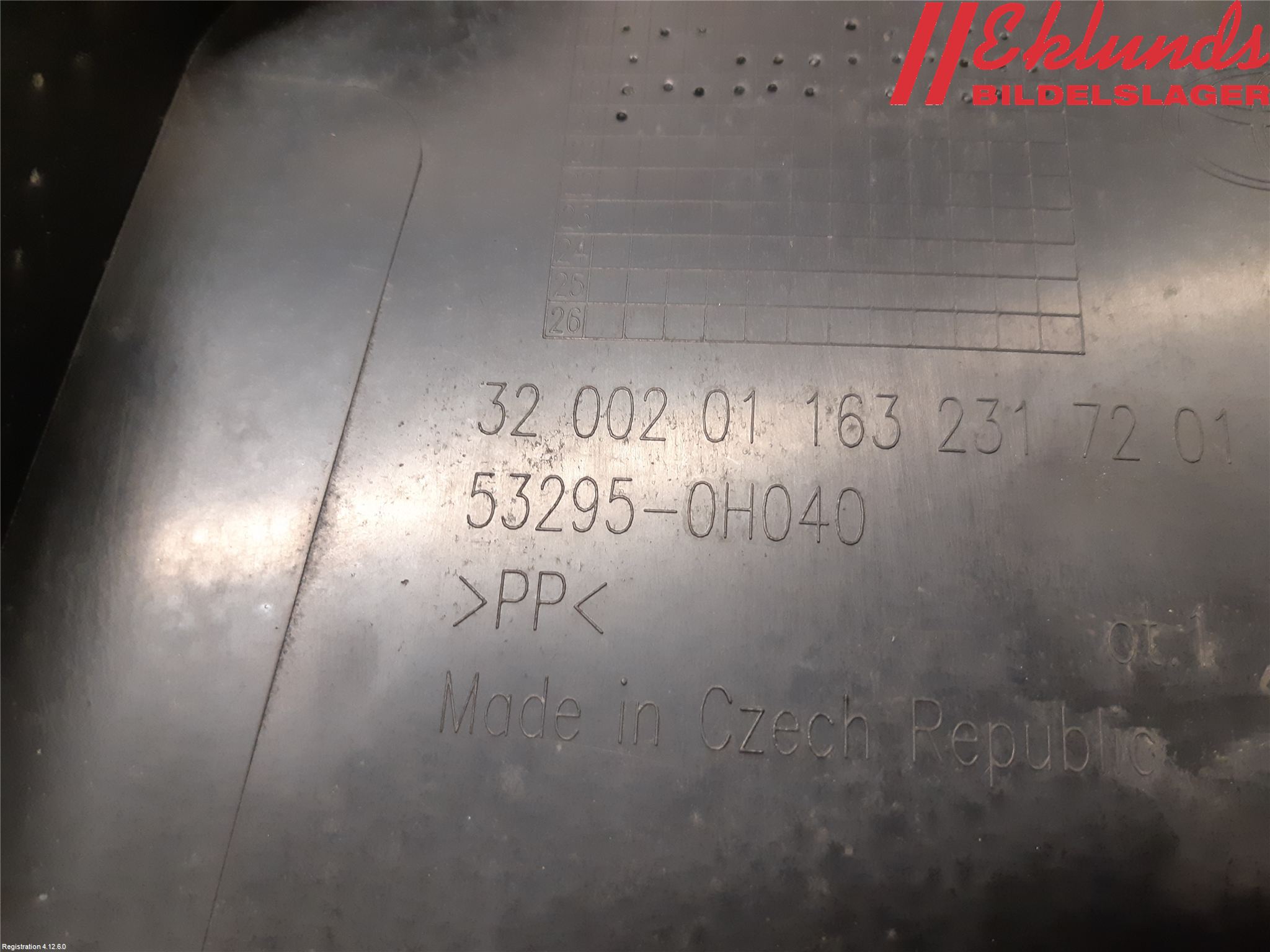 Toyota AYGO 15-21 Deflektor Plåt-Plast Kylning
