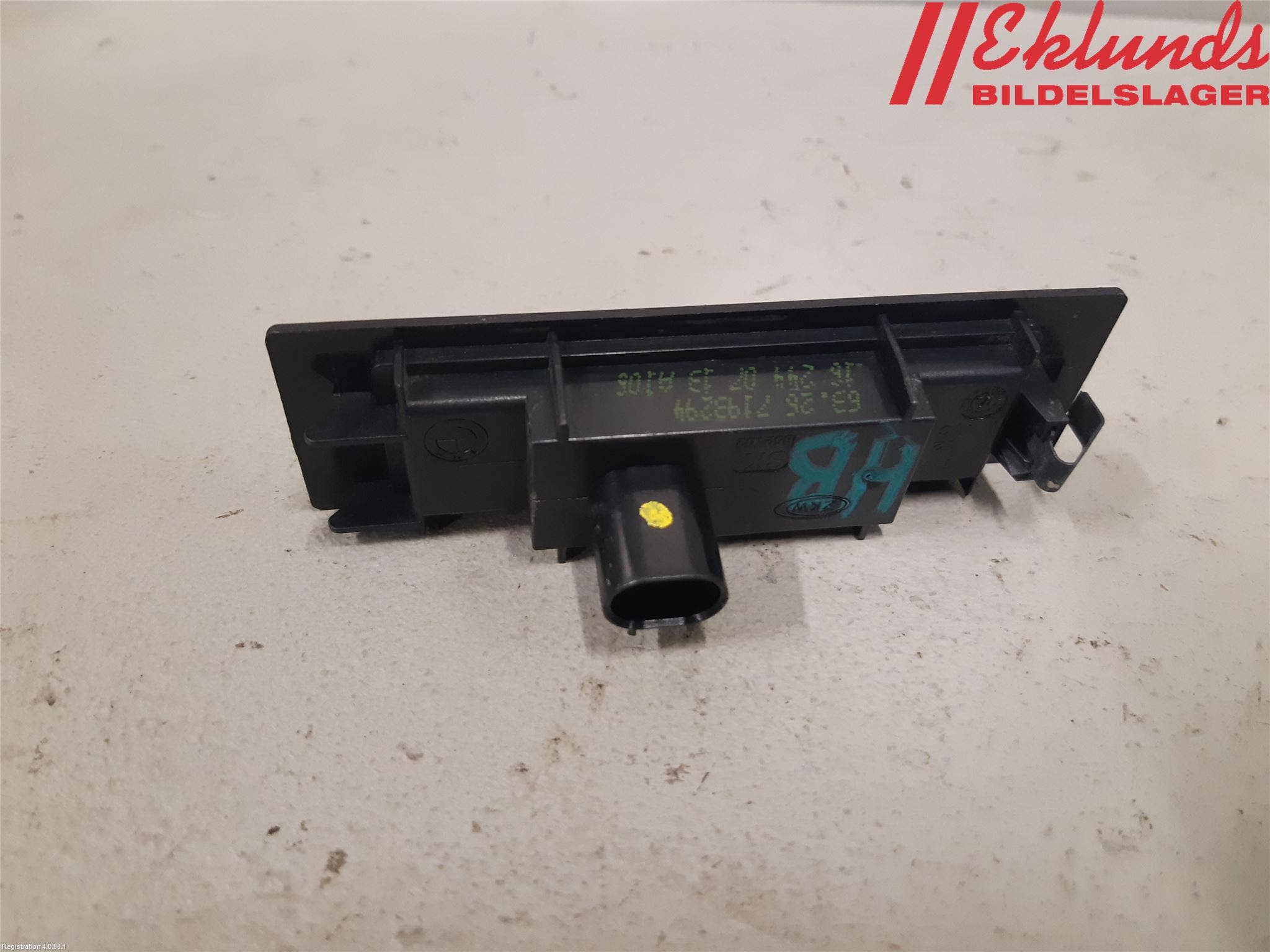 BMW 1 F20/F21 11-19 Skylt Belysning