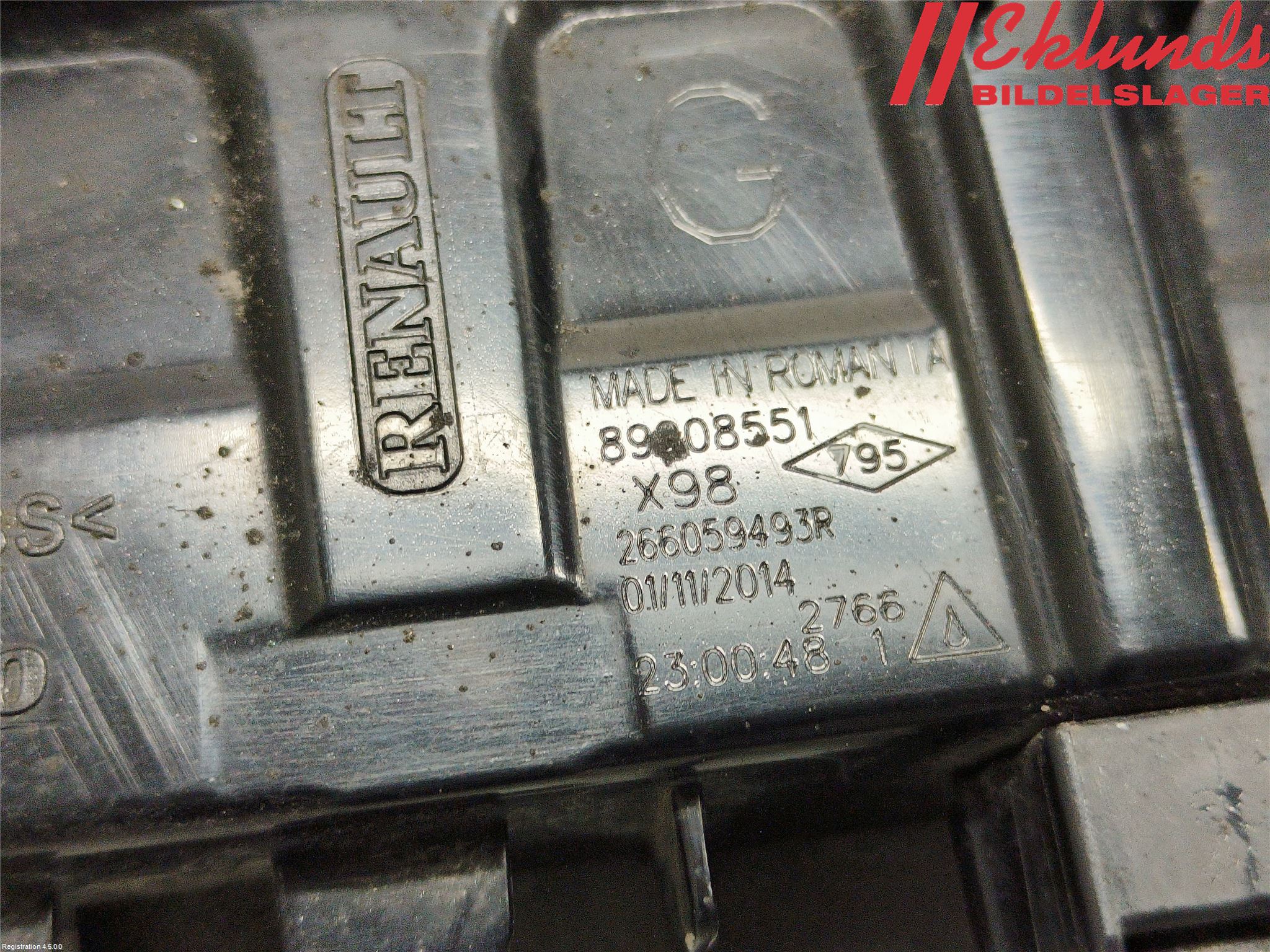 Renault CLIO IV 12-16 Positionsljus Fram Vä