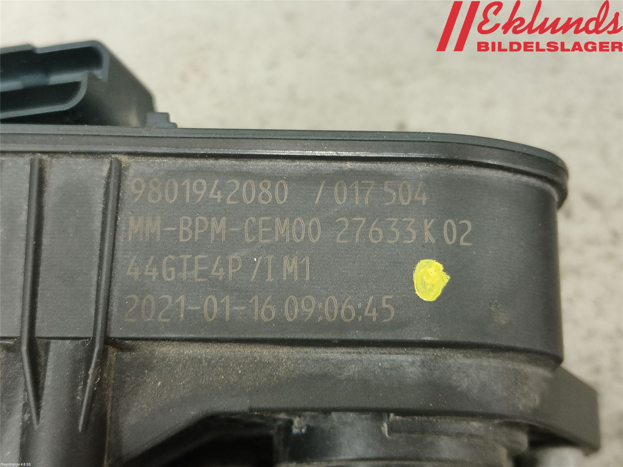 Peugeot 2008/E-2008 20- Injspjällhus