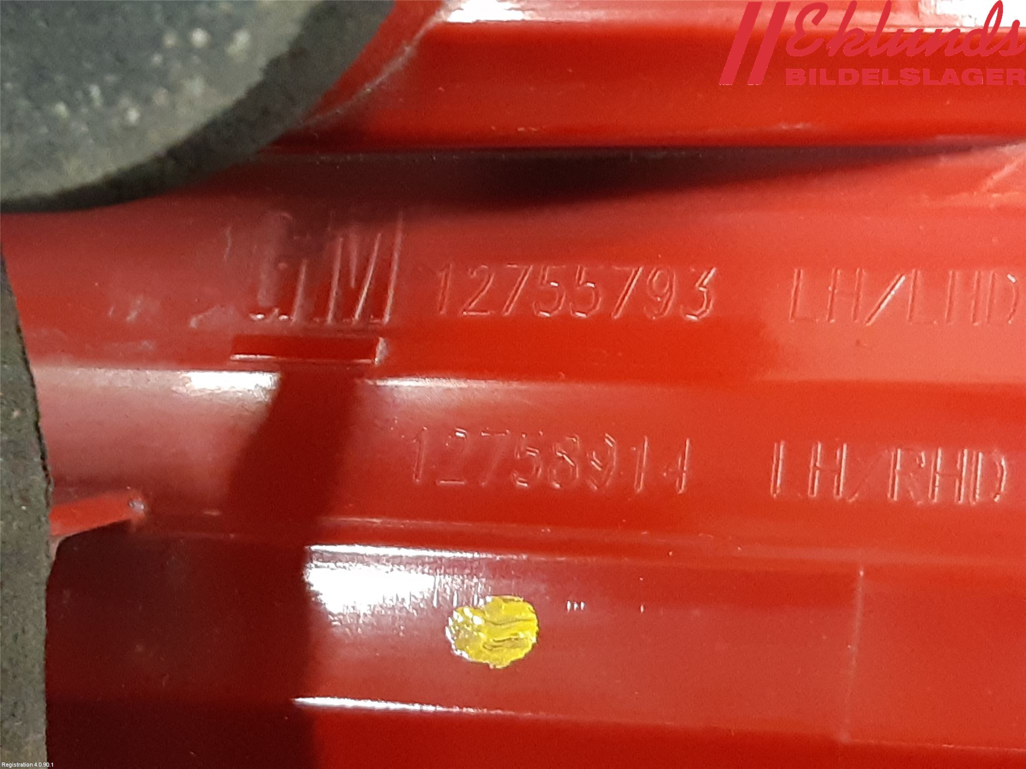 Saab 9-5     06-10 Bakljus Lucka Vä