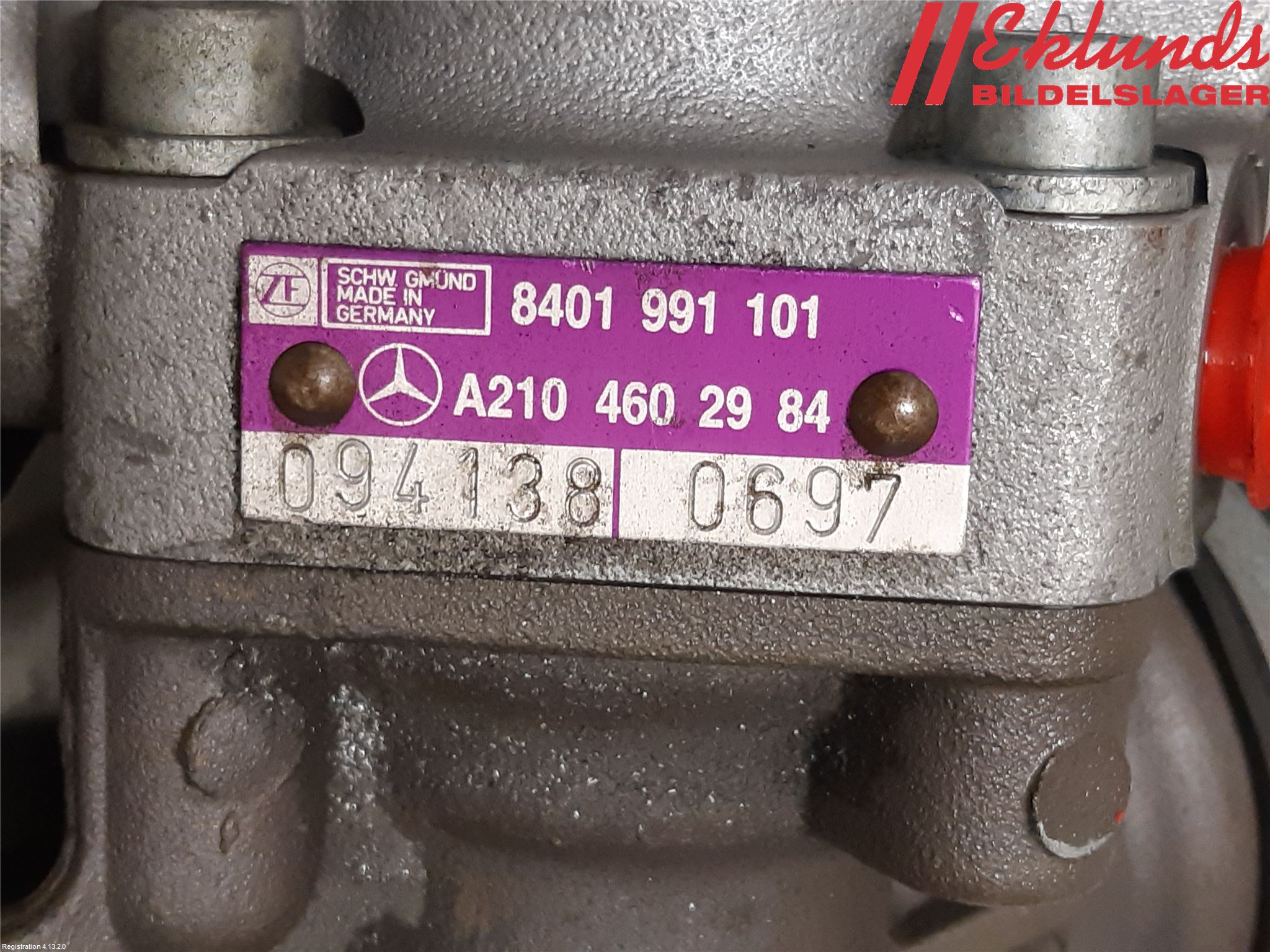 Mercedes-Benz MB E-KLASS (W210) 96-03 Styrväxel Servo -Snäcka