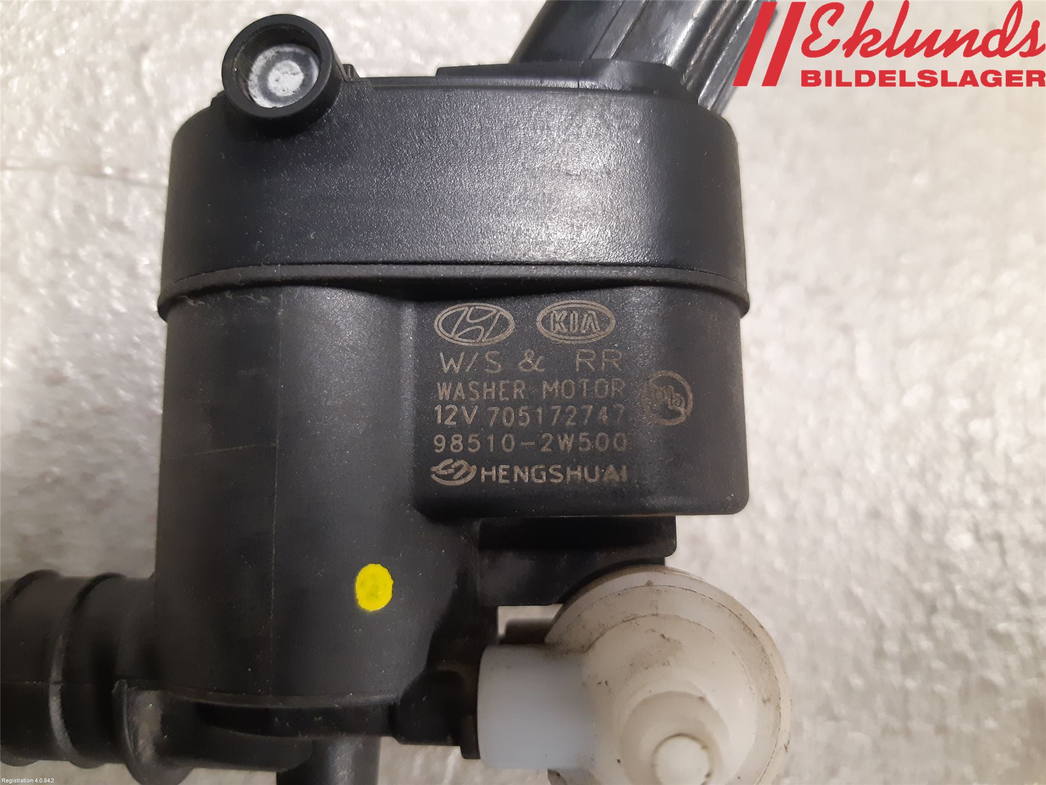 Kia CARENS III 13-19 Spolarpump Vindruta