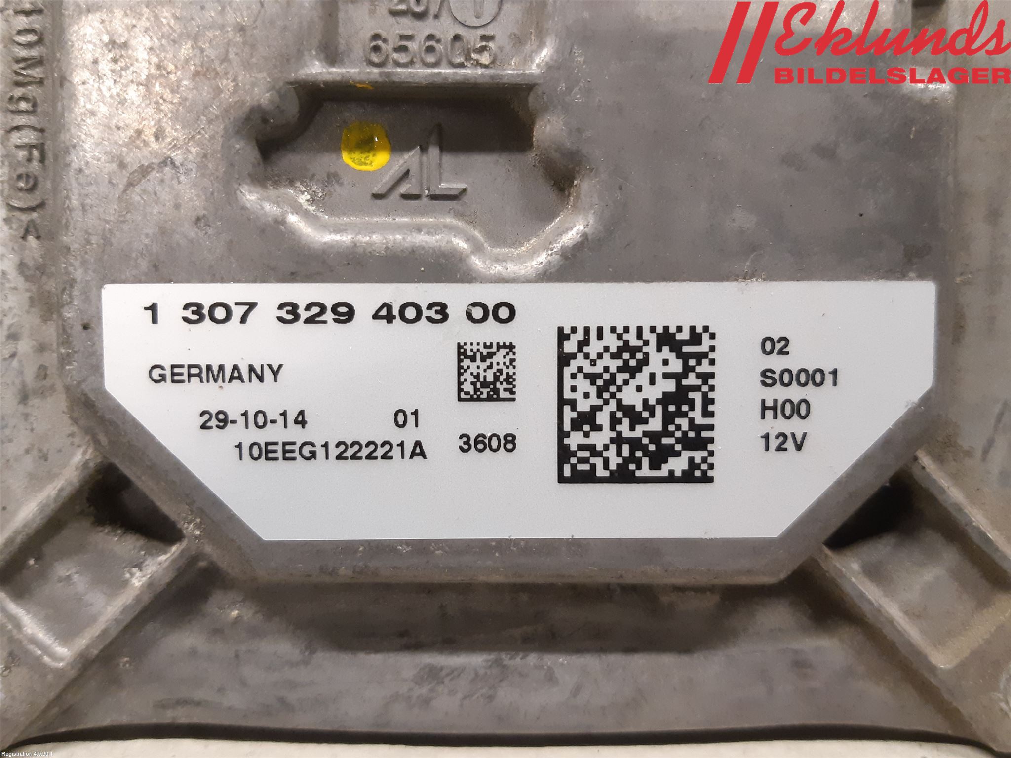 Peugeot 308 14-21 Styrenhet Strålkastare