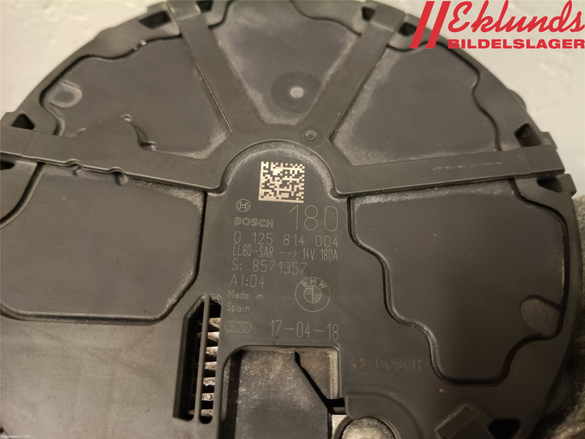 BMW 5 G30/G31/F90 17-23 Generator