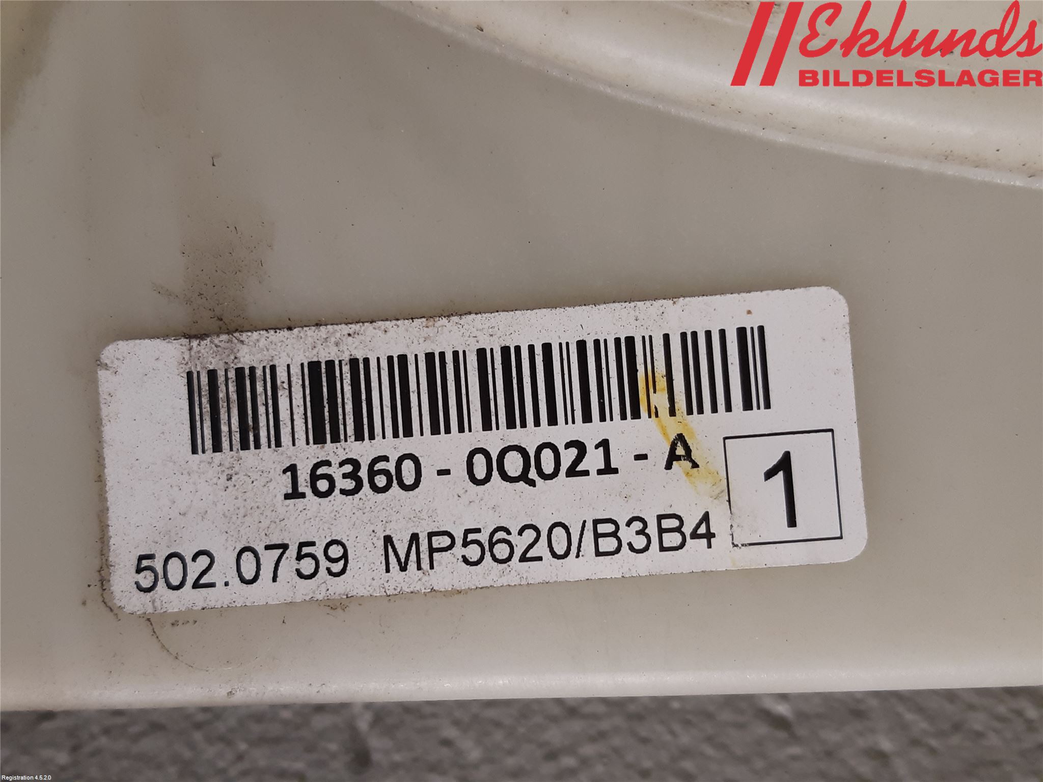 Toyota AYGO 15-21 Kylfläkt El