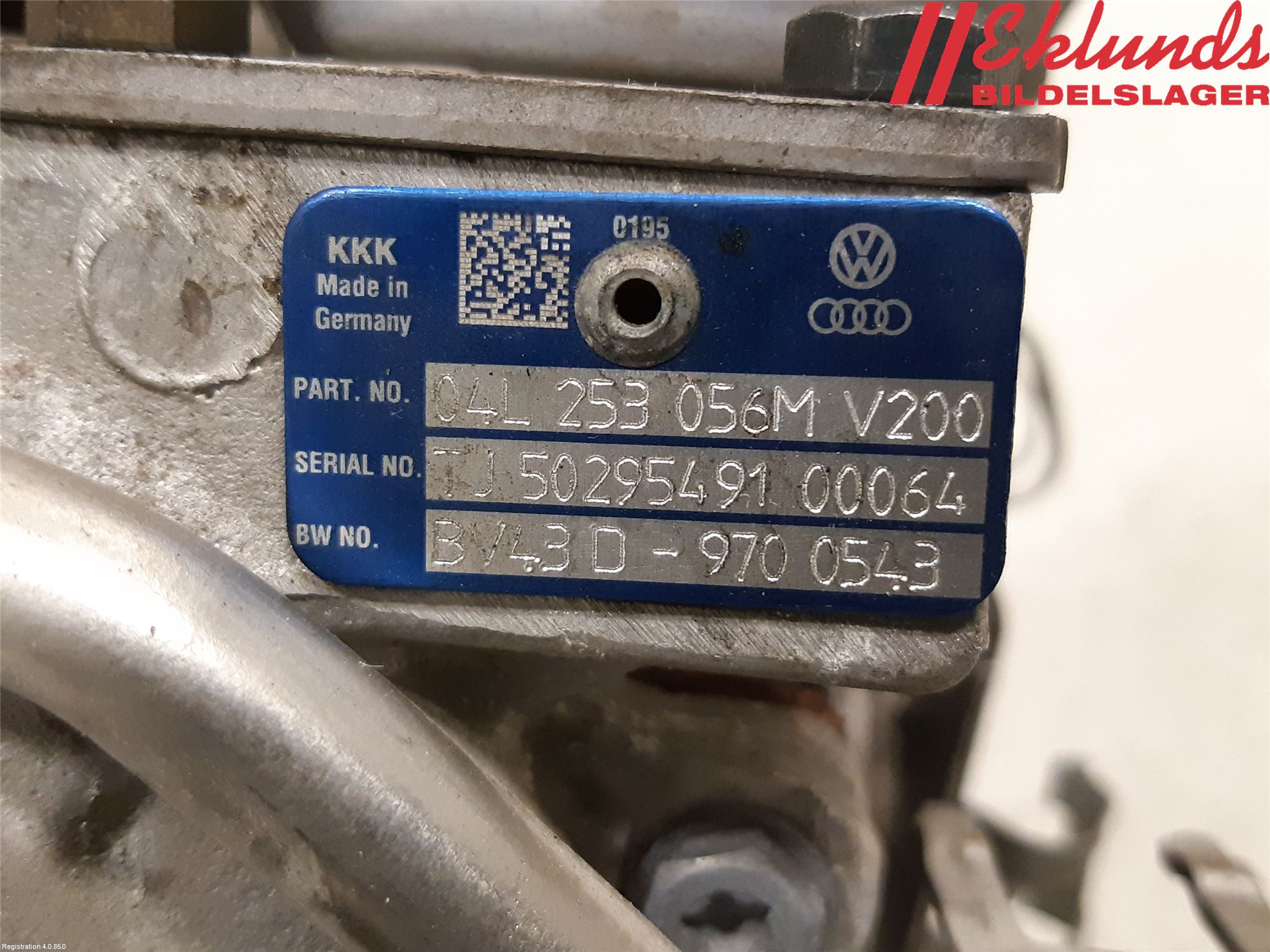 Skoda KODIAQ 17-24 Turboaggregat