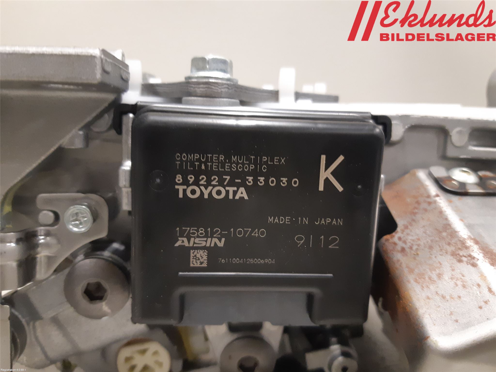 Lexus ES 250/300/330 Rattaxelagg Med Inb Servo