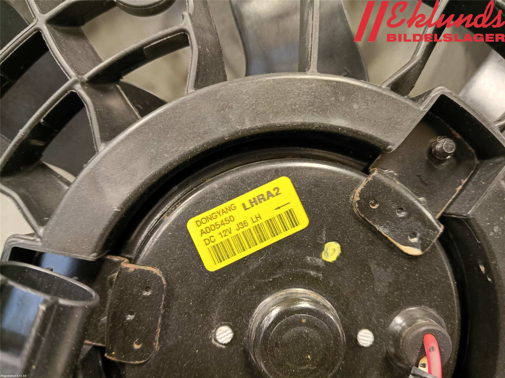 Mazda 3 III 14-19 Kylfläkt El