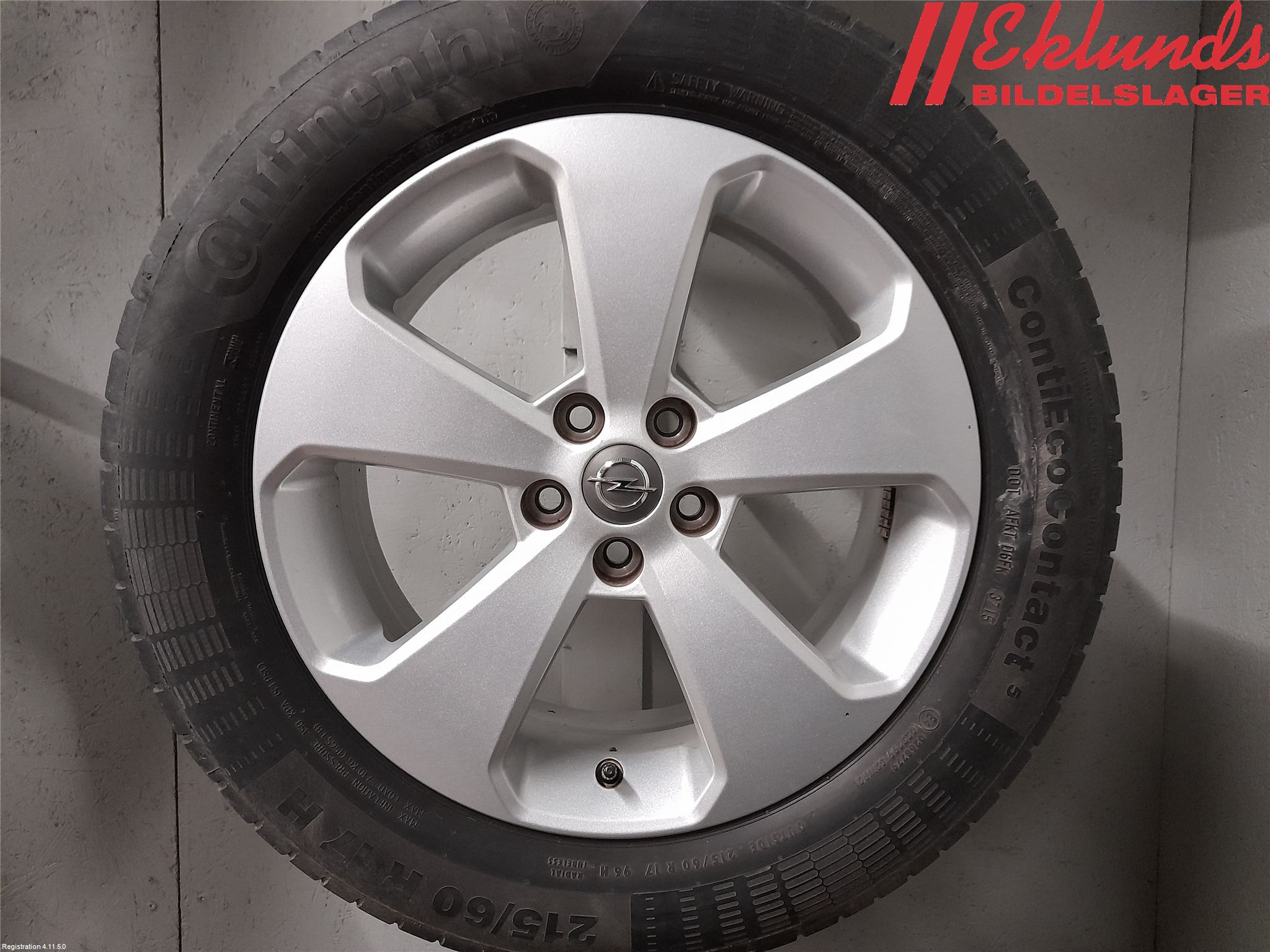 Opel MOKKA 13-20 Sommardäck Alumfälg 4St