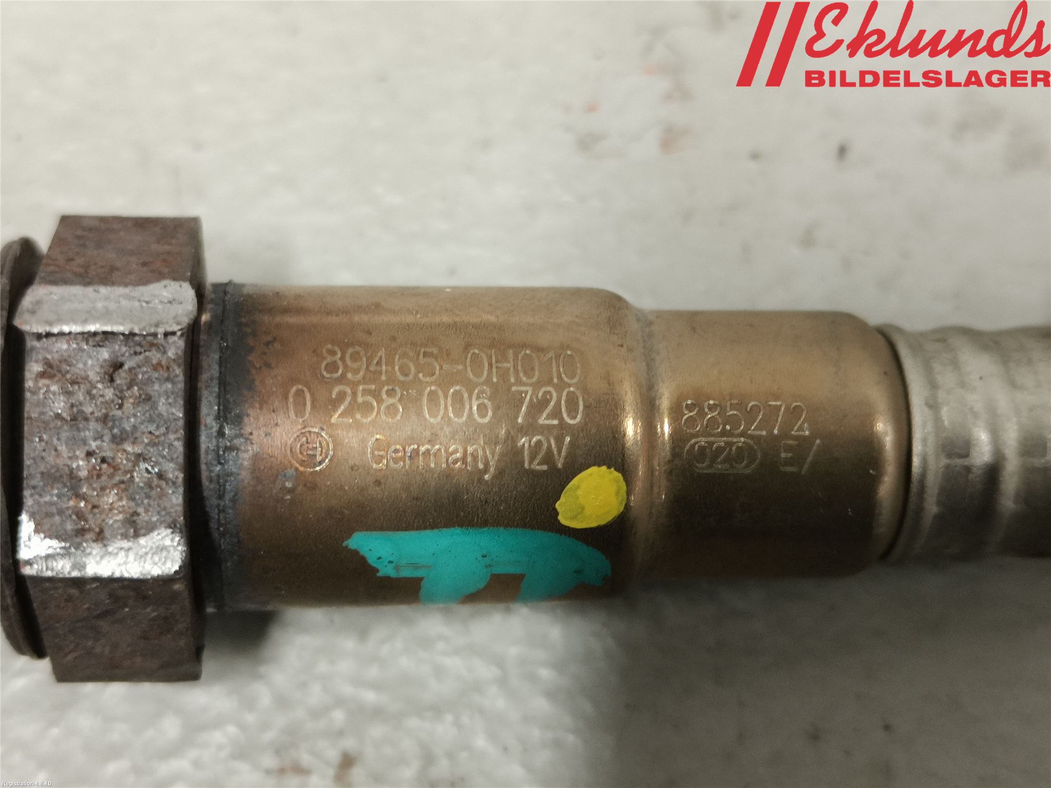 Toyota AYGO 06-14 Injlambdasond