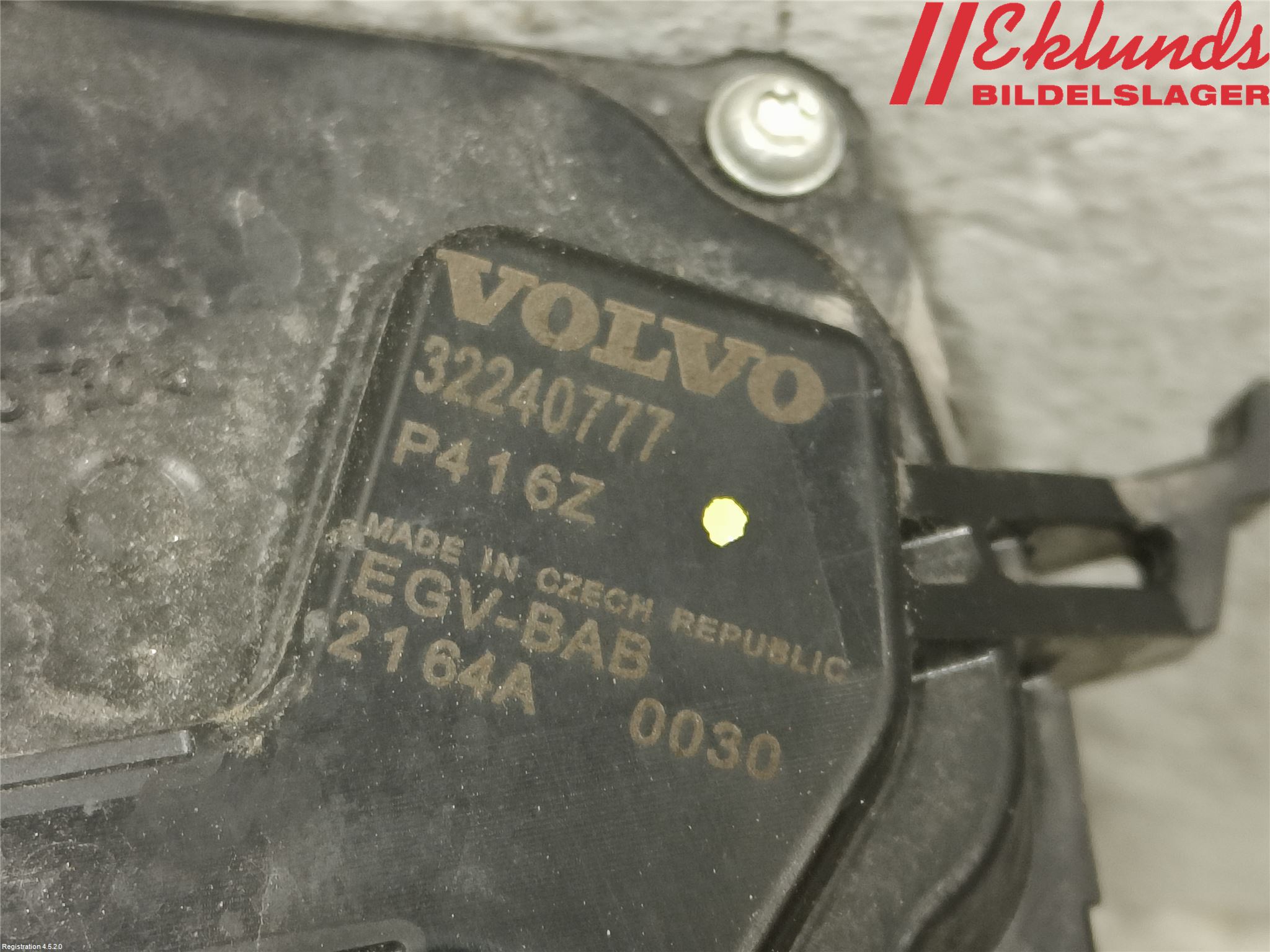 Volvo V90 17->> Egr Ventil