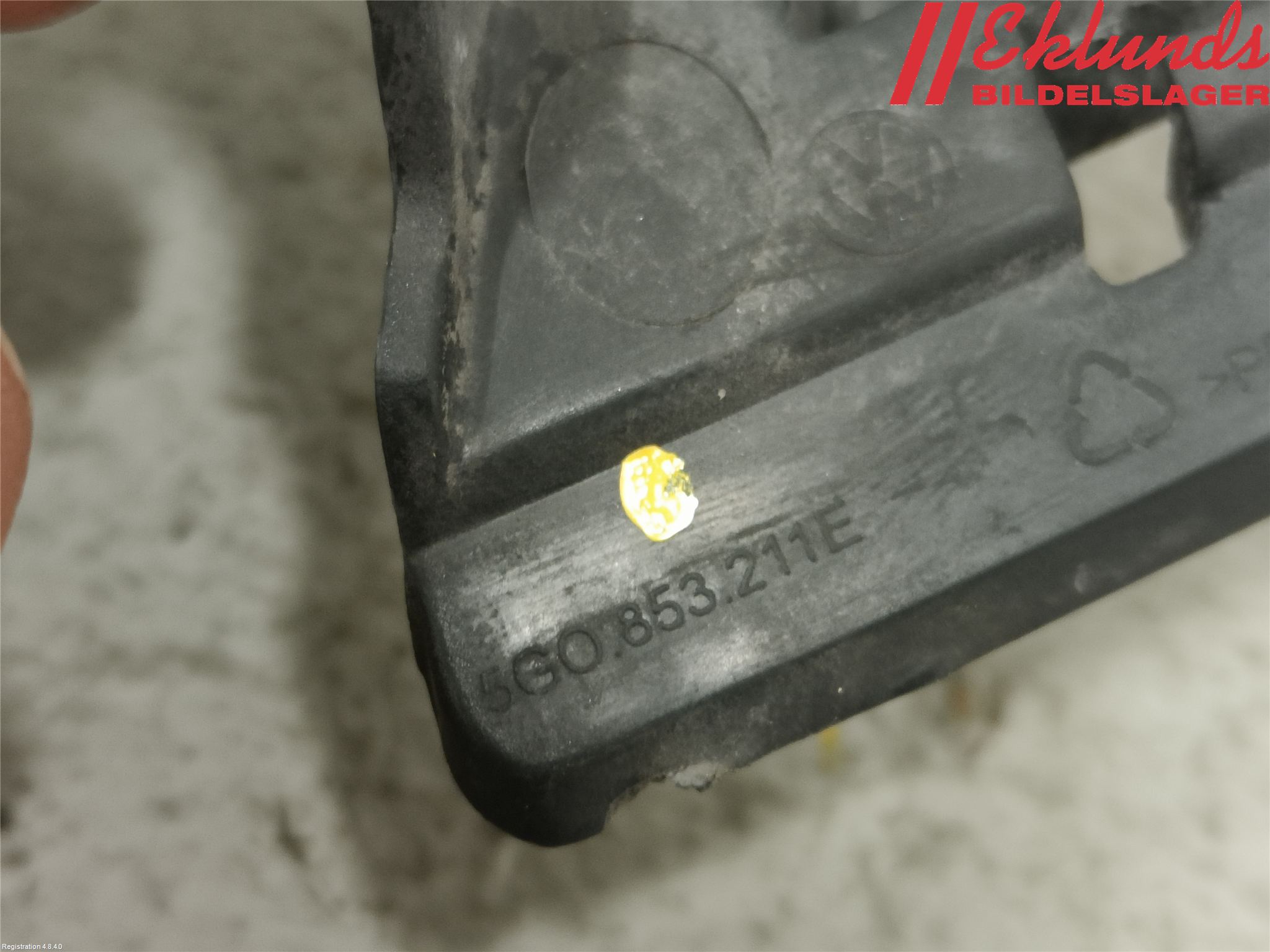 Volkswagen VW GOLF / E-GOLF VII 13-20 Dimljussarg Fram