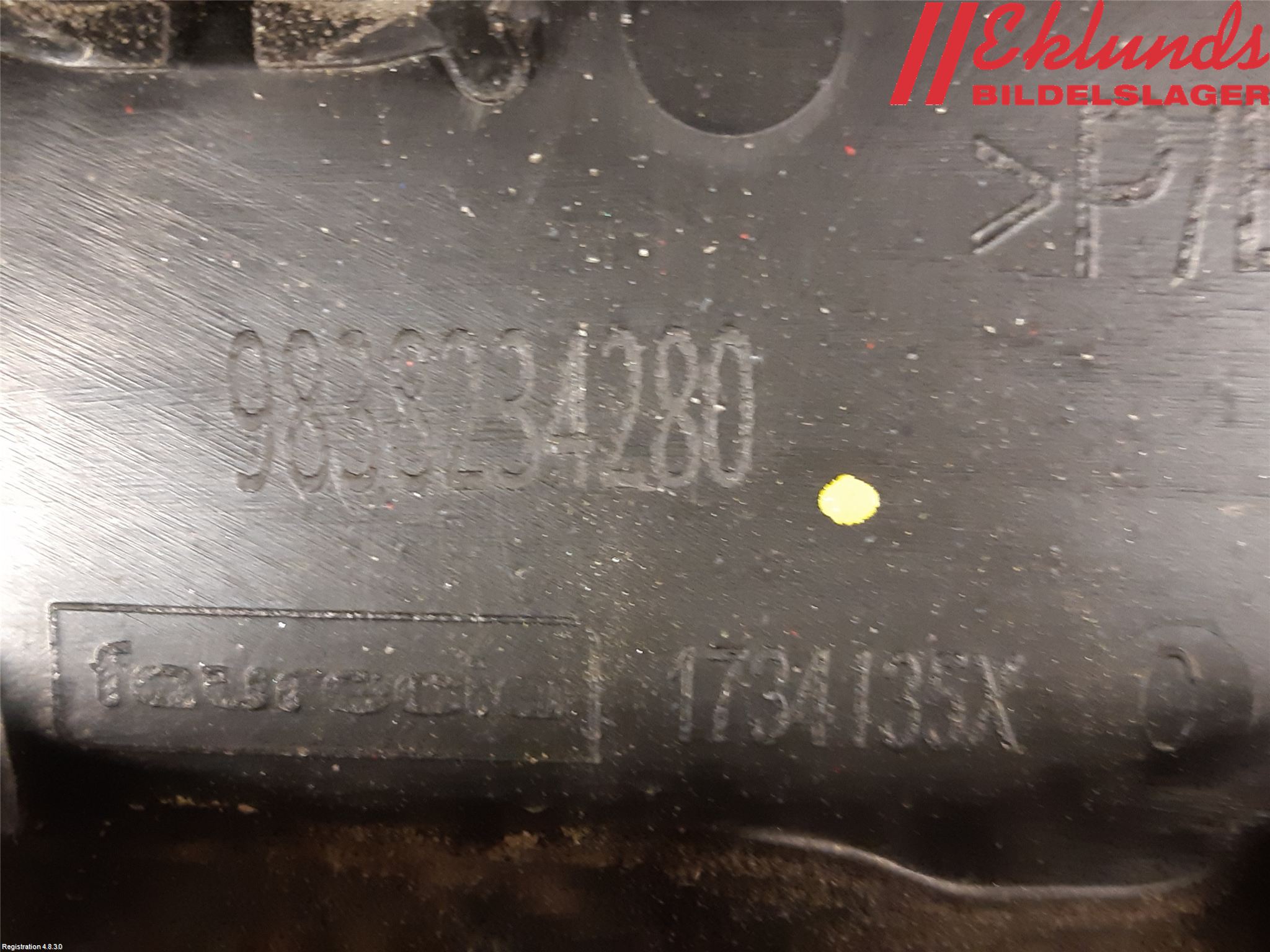 Peugeot 3008 17-24 Stötfångare Deformelement Bak