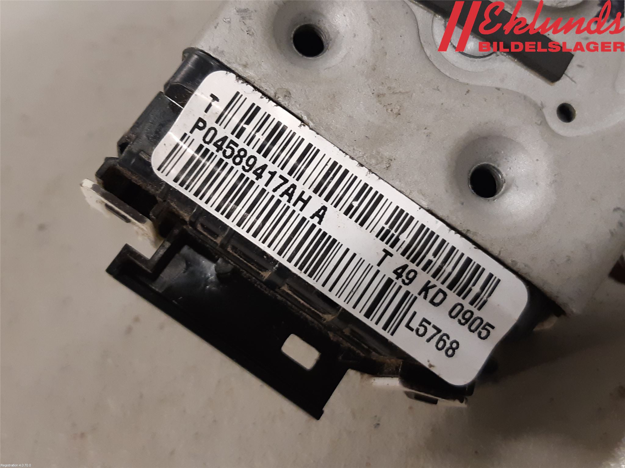 Dodge PICK UP RAM 81- Låskista-Dörrlås