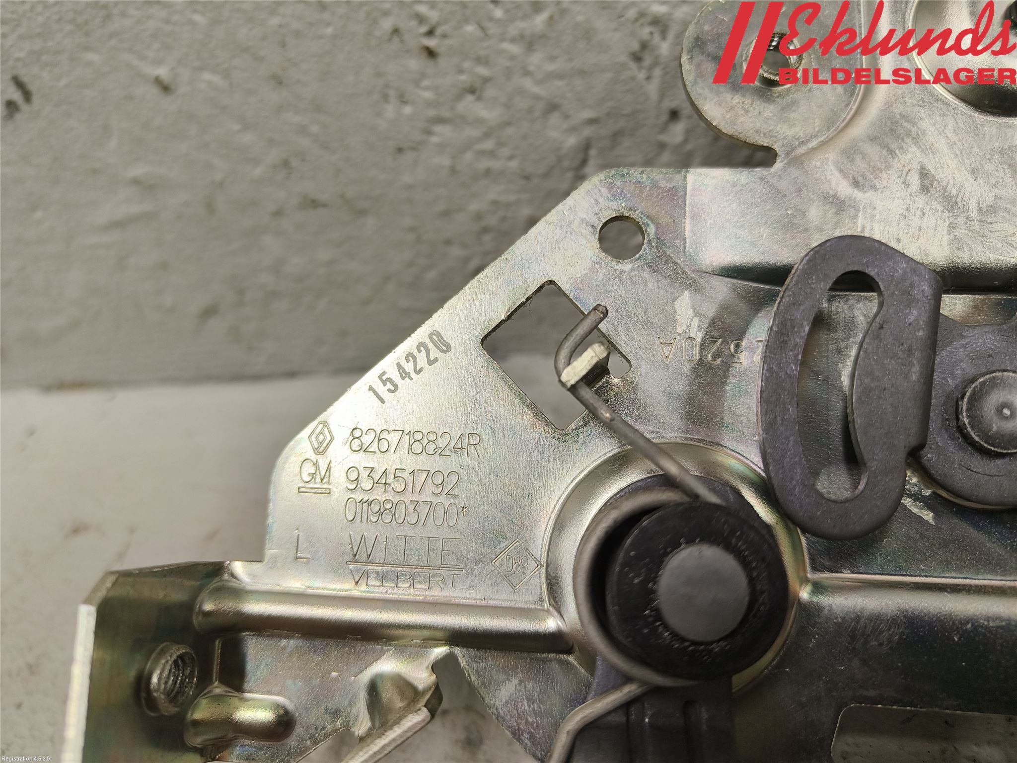 Renault TRAFIC/E-TECH 15- Dörrhandtag Inre Vä