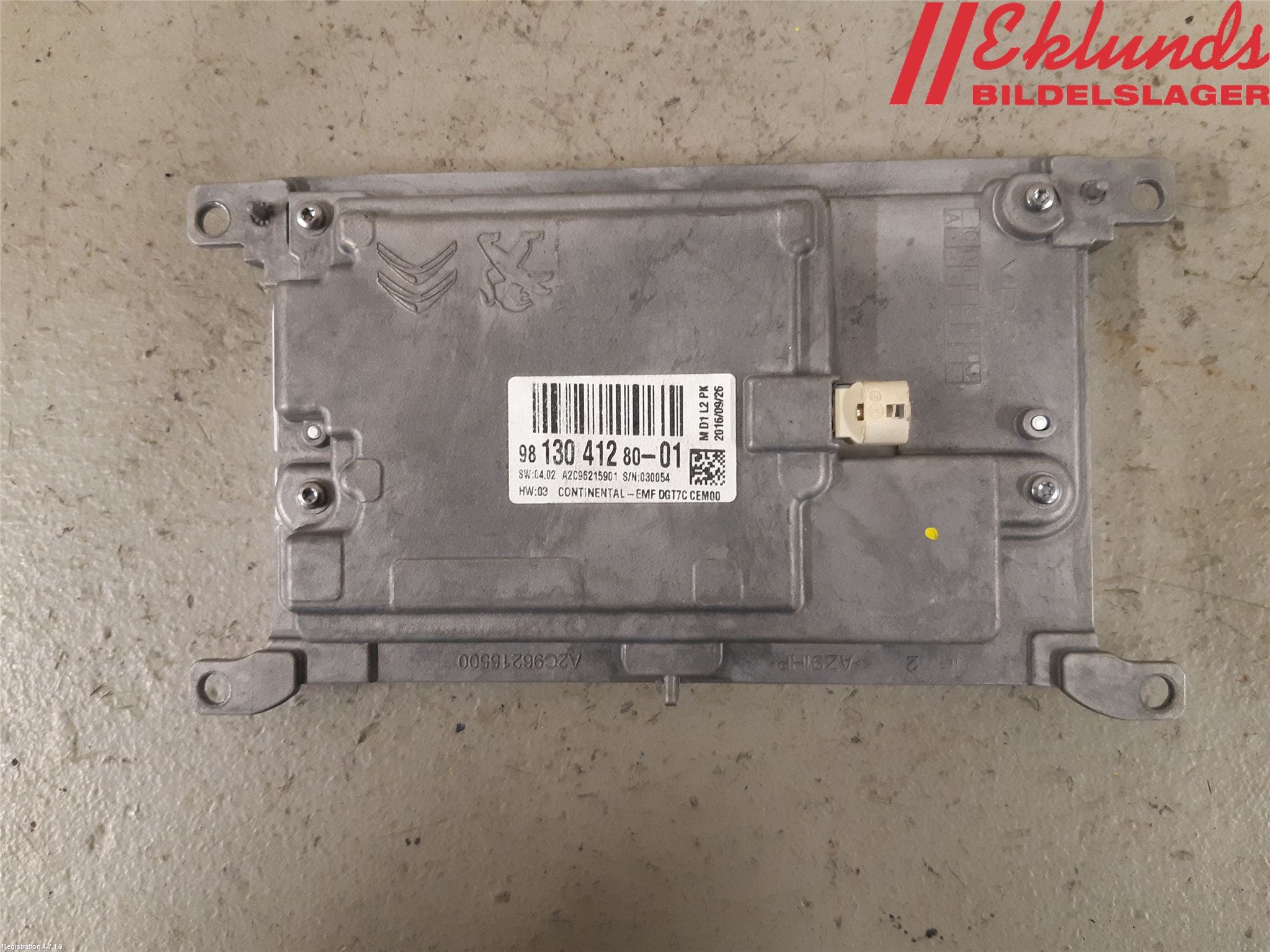 Peugeot EXPERT/E-EXPERT 17- Bildskärm