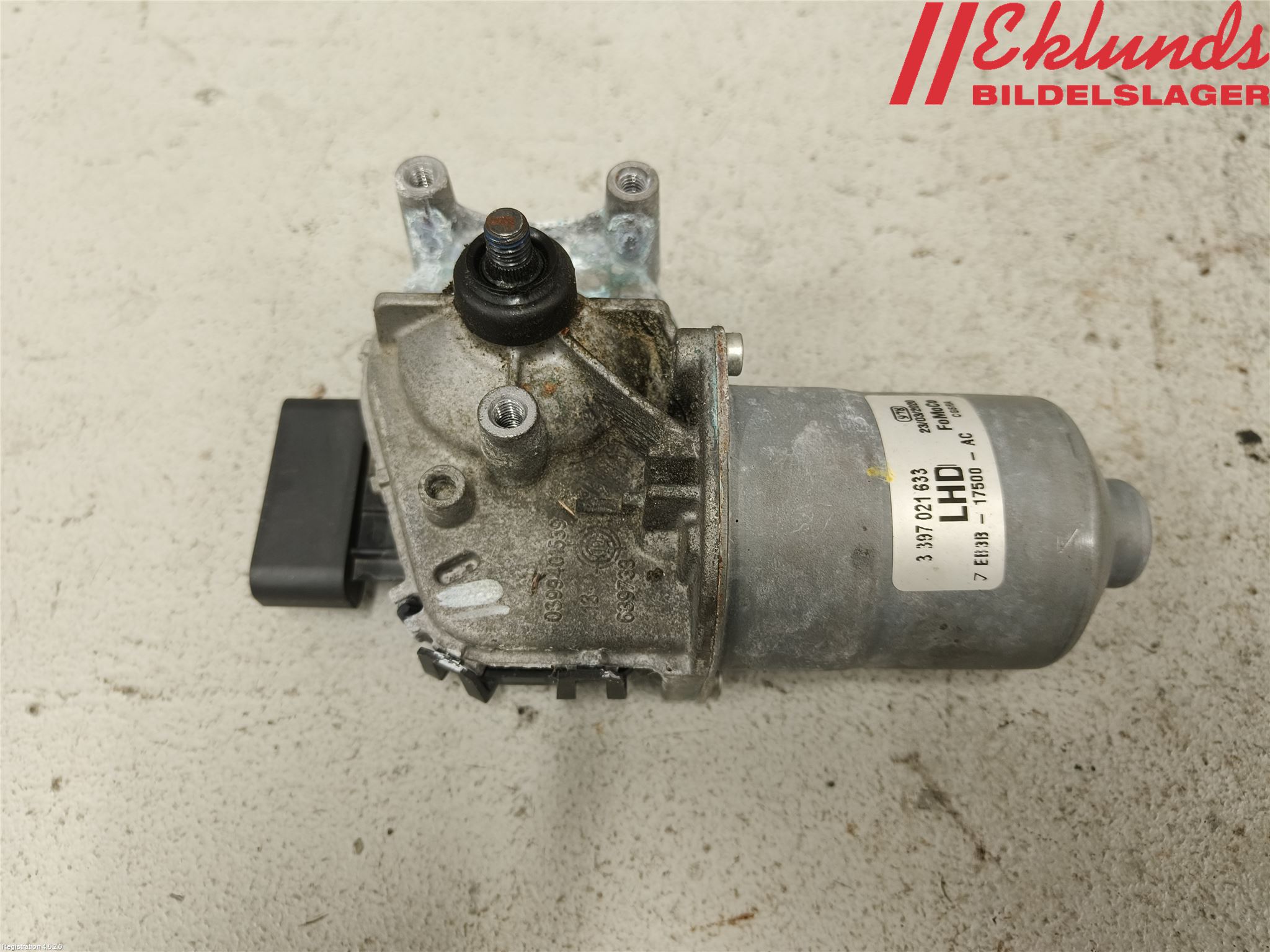 Ford RANGER EU 12-23 Torkarmotor Vindruta