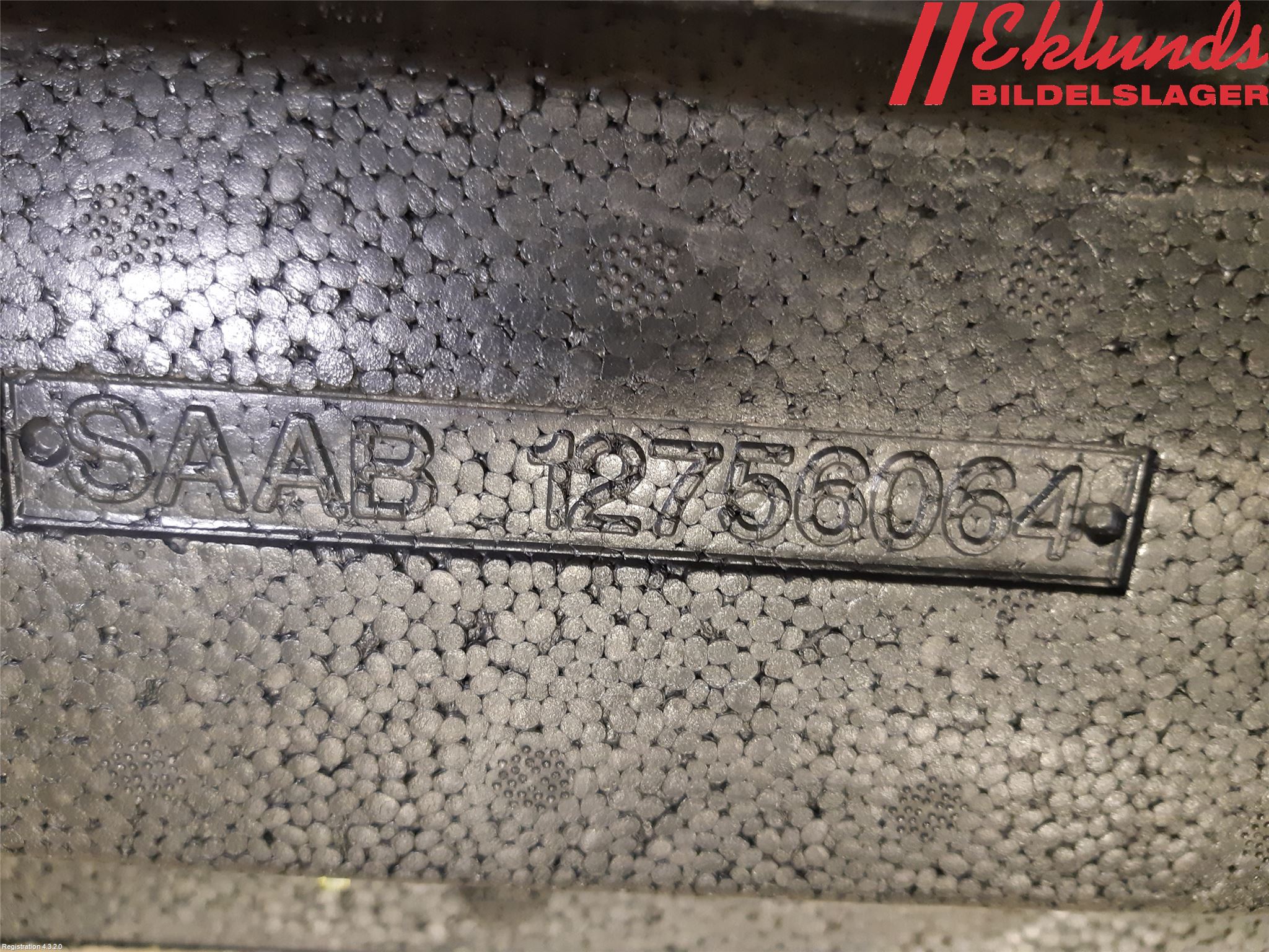 Saab 9-5     06-10 Stötfångar Deformelement Fram