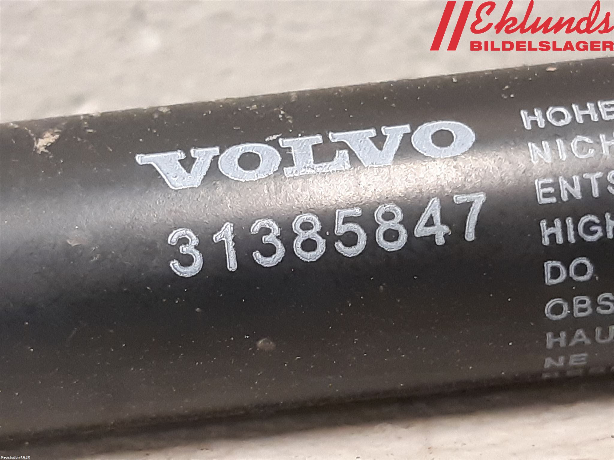 Volvo V90 17->> Gasfjäder Baklucka