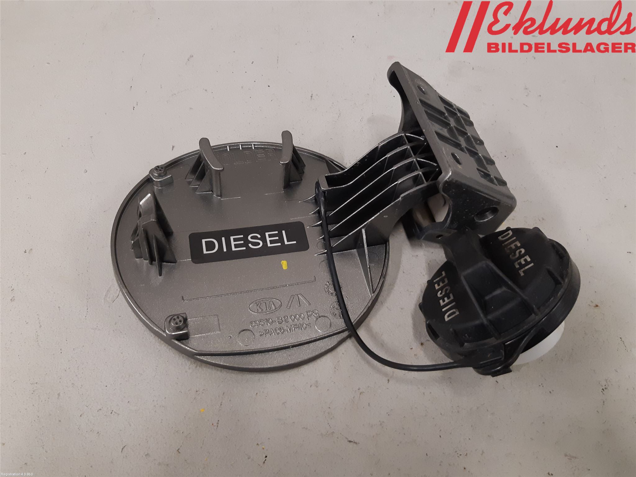 Kia SOUL 09- Tanklucka