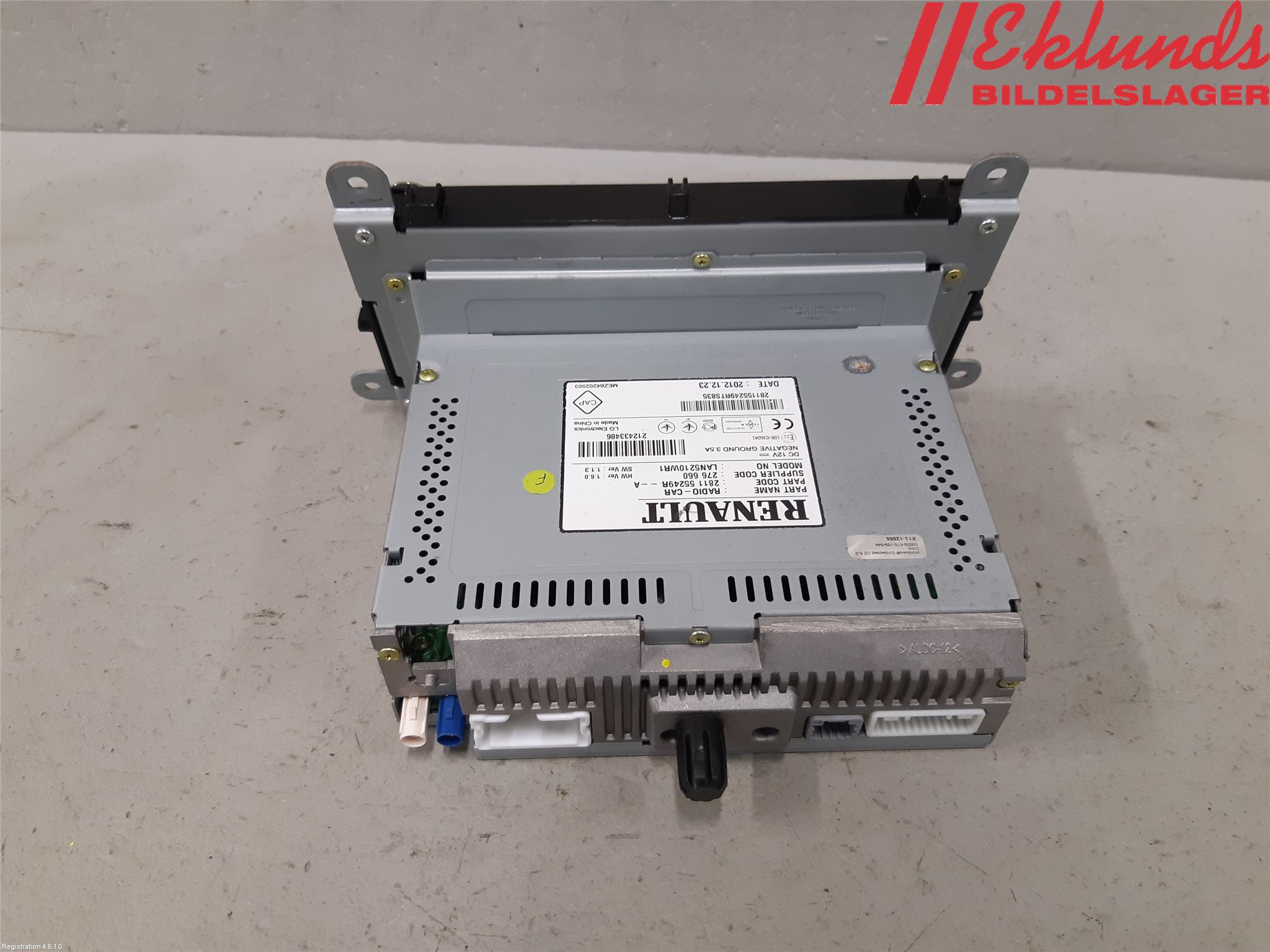 Renault CLIO IV 12-16 Cd Radio - Multimediapanel