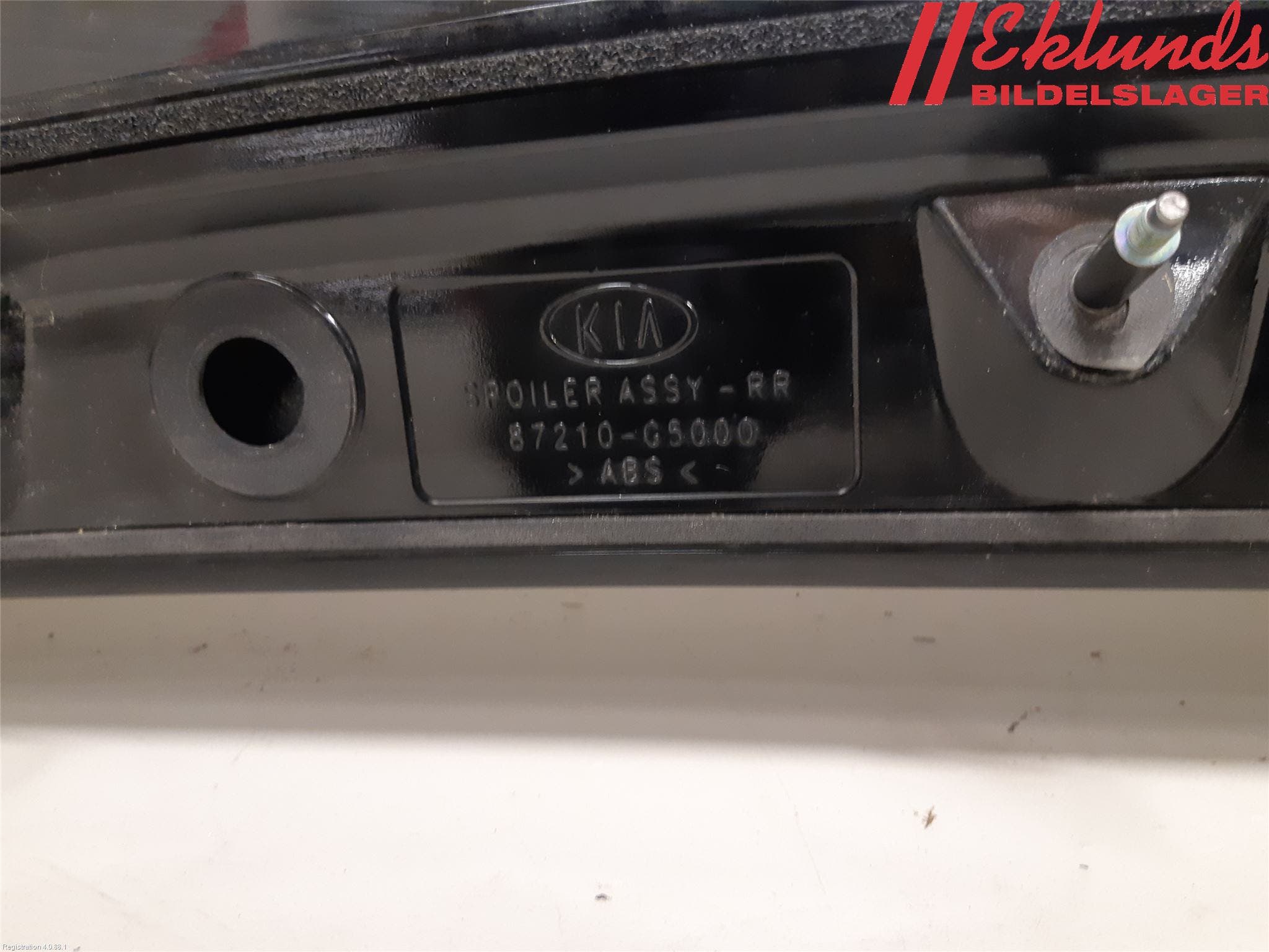 Kia NIRO (DE) 17-22 Spoiler Baklucka