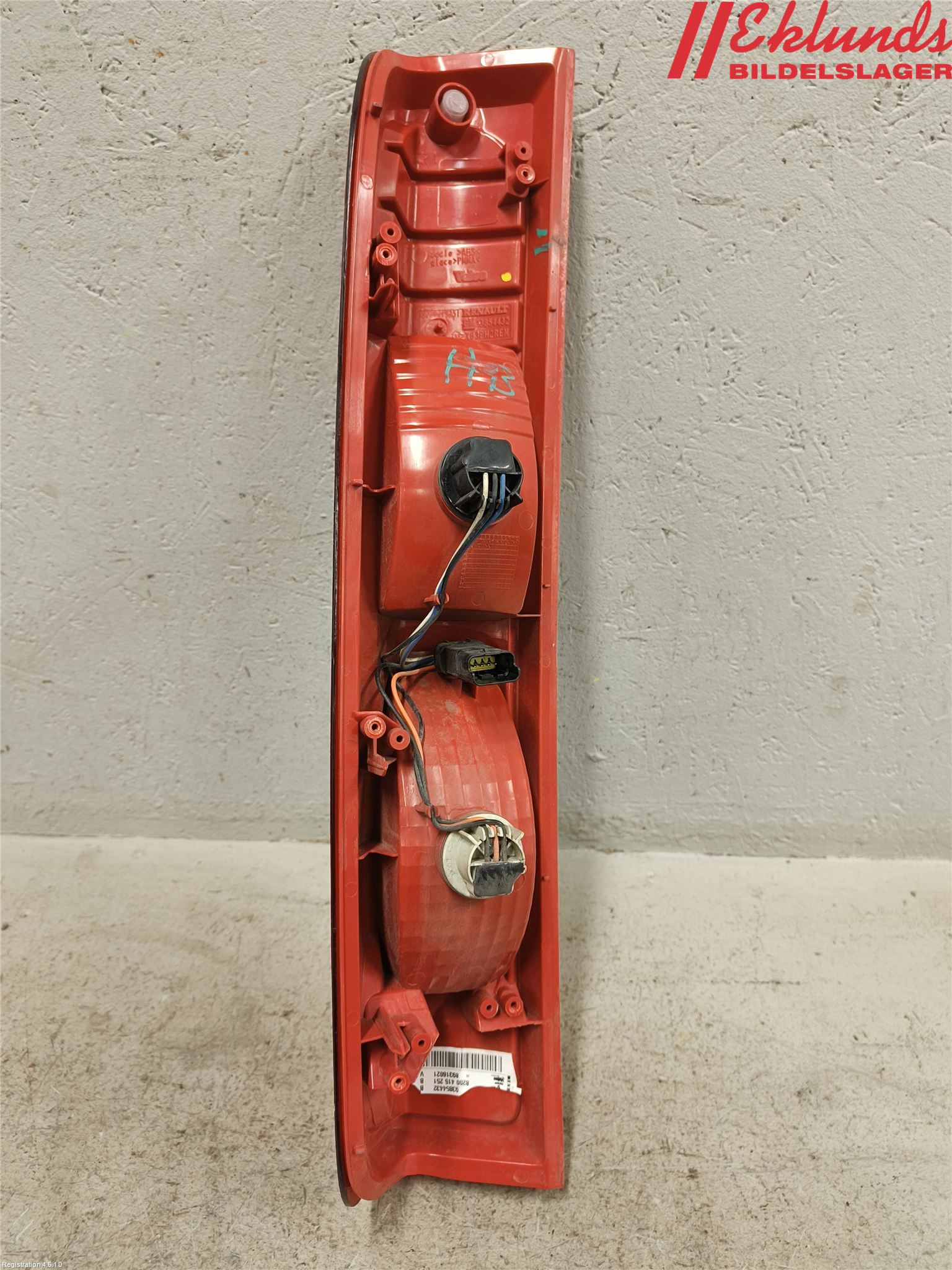 Nissan PRIMASTAR Bakljus Höger