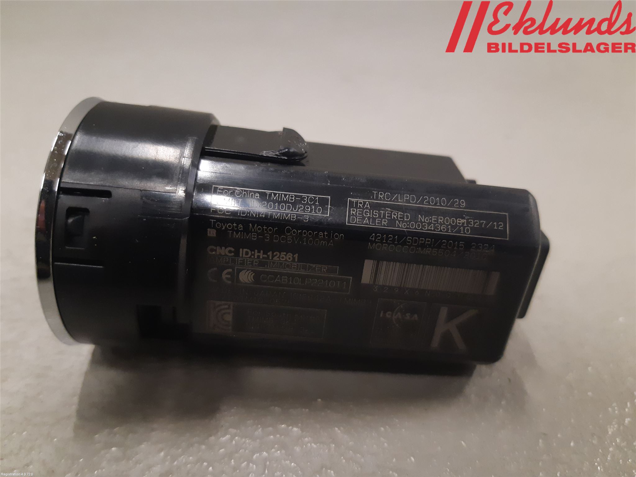 Toyota RAV4 13-18 Startknapp Personbil