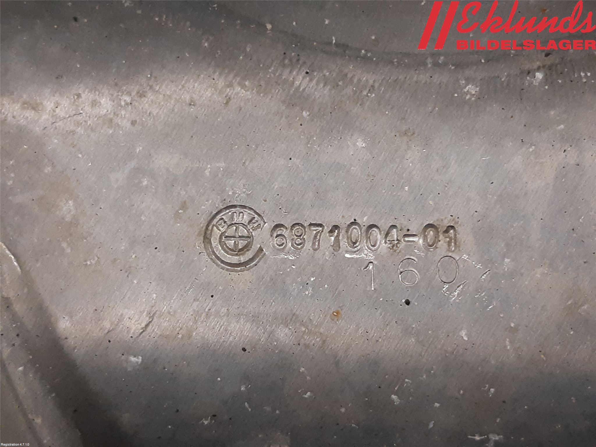 BMW X3 G01 18- Bakaxel Fäste