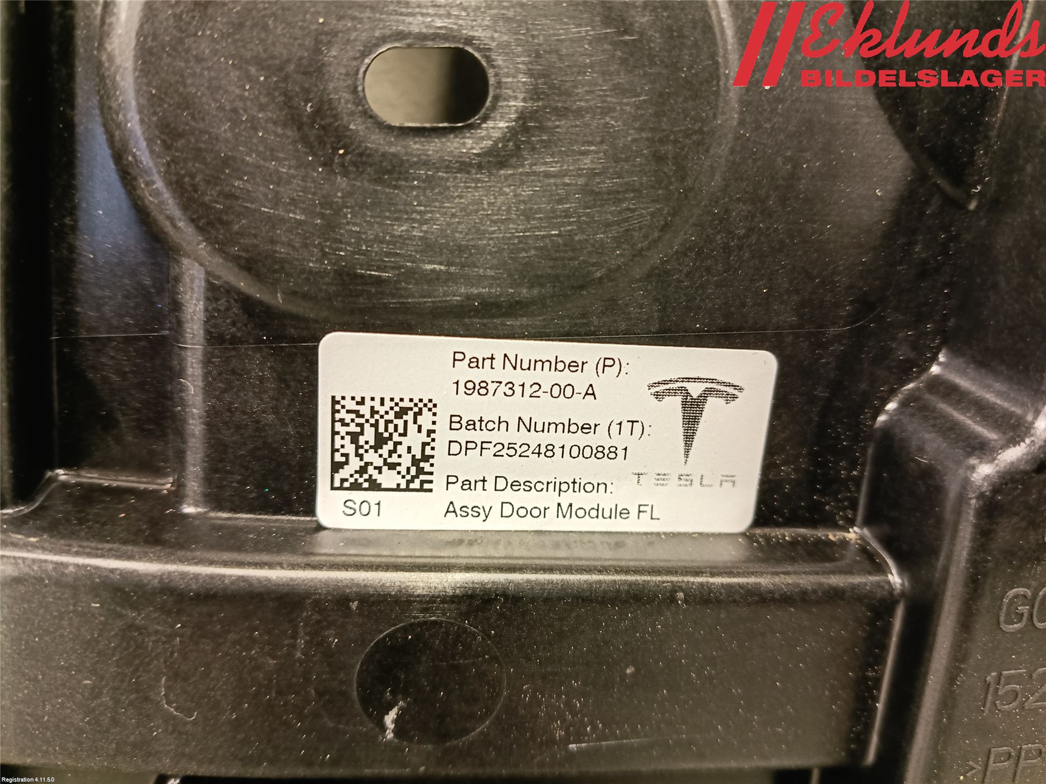 Tesla MODEL Y 21- Fönsterhiss El Kompl