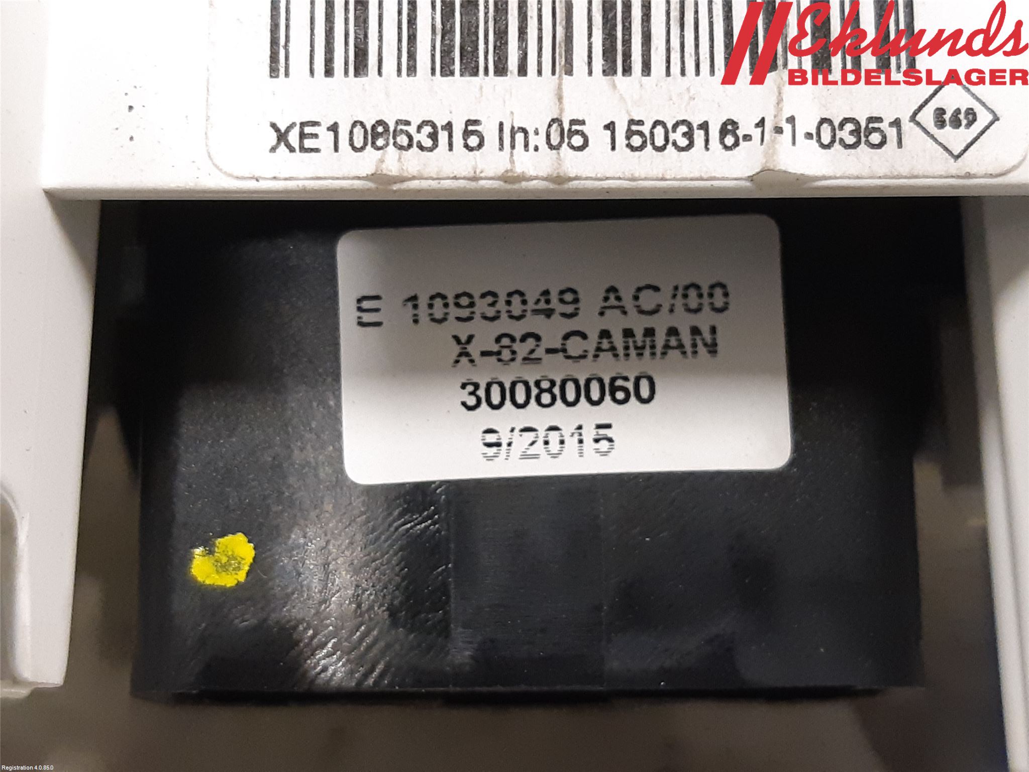 Opel VIVARO 15-19 Värmereglage