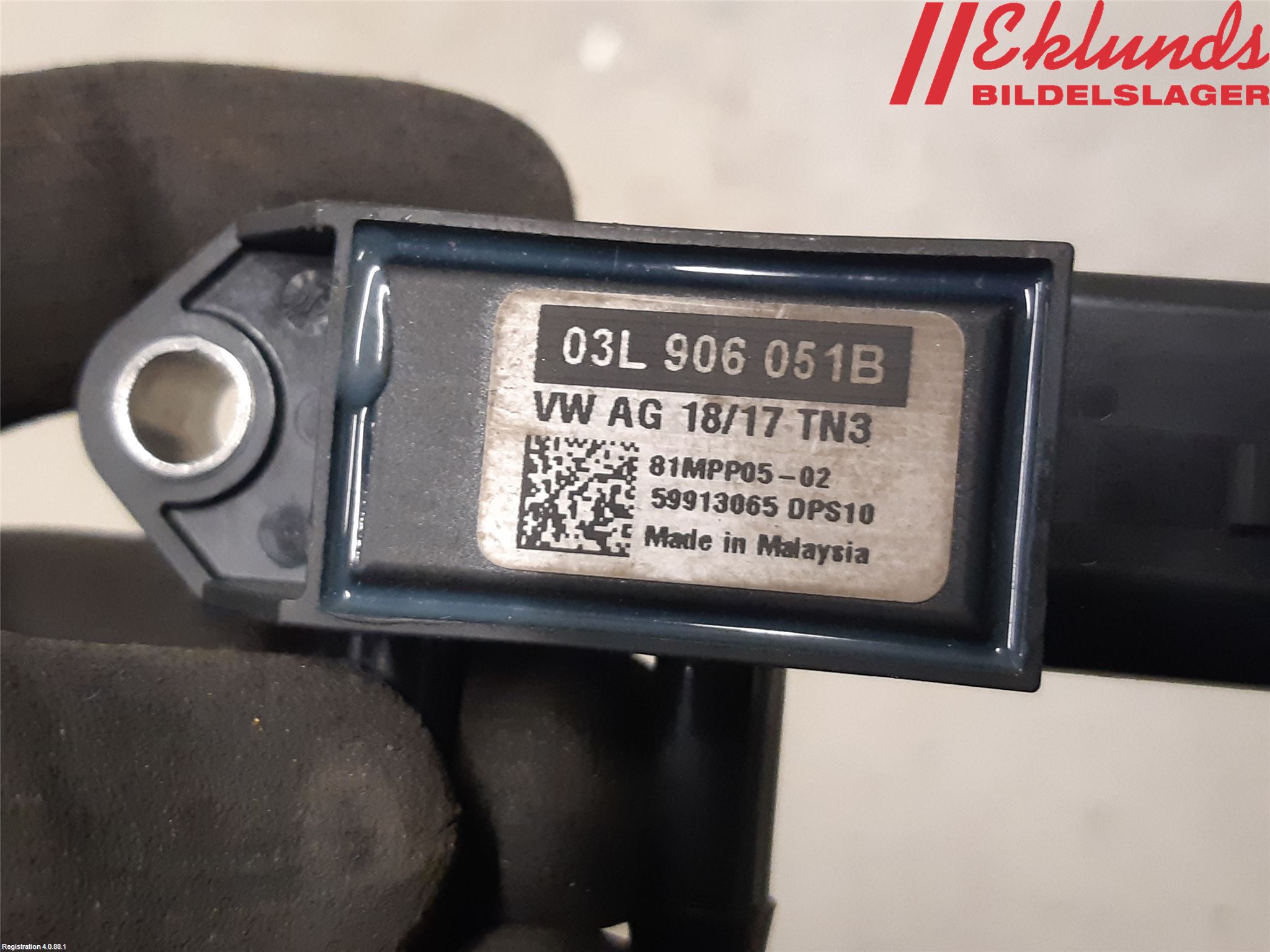 Volkswagen VW PASSAT 15-19 Givare Temp-Tryck Avgas