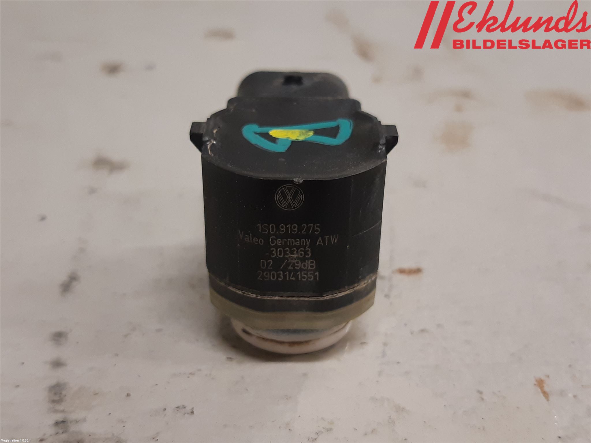 Volkswagen VW PASSAT 11-14 Parkeringshjälp Backsensor