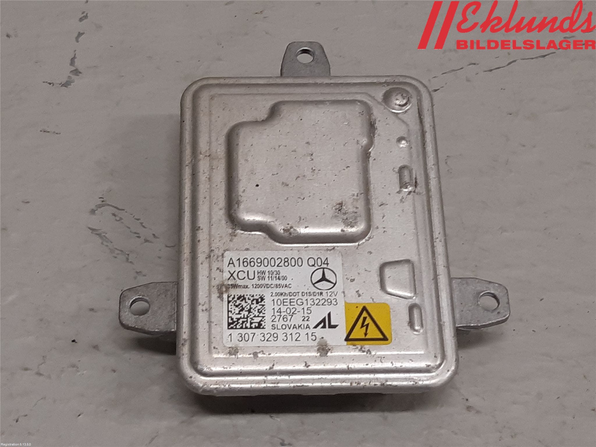 Mercedes-Benz MB A-KLASS (W176) 13-18 Styrenhet Strålkastare