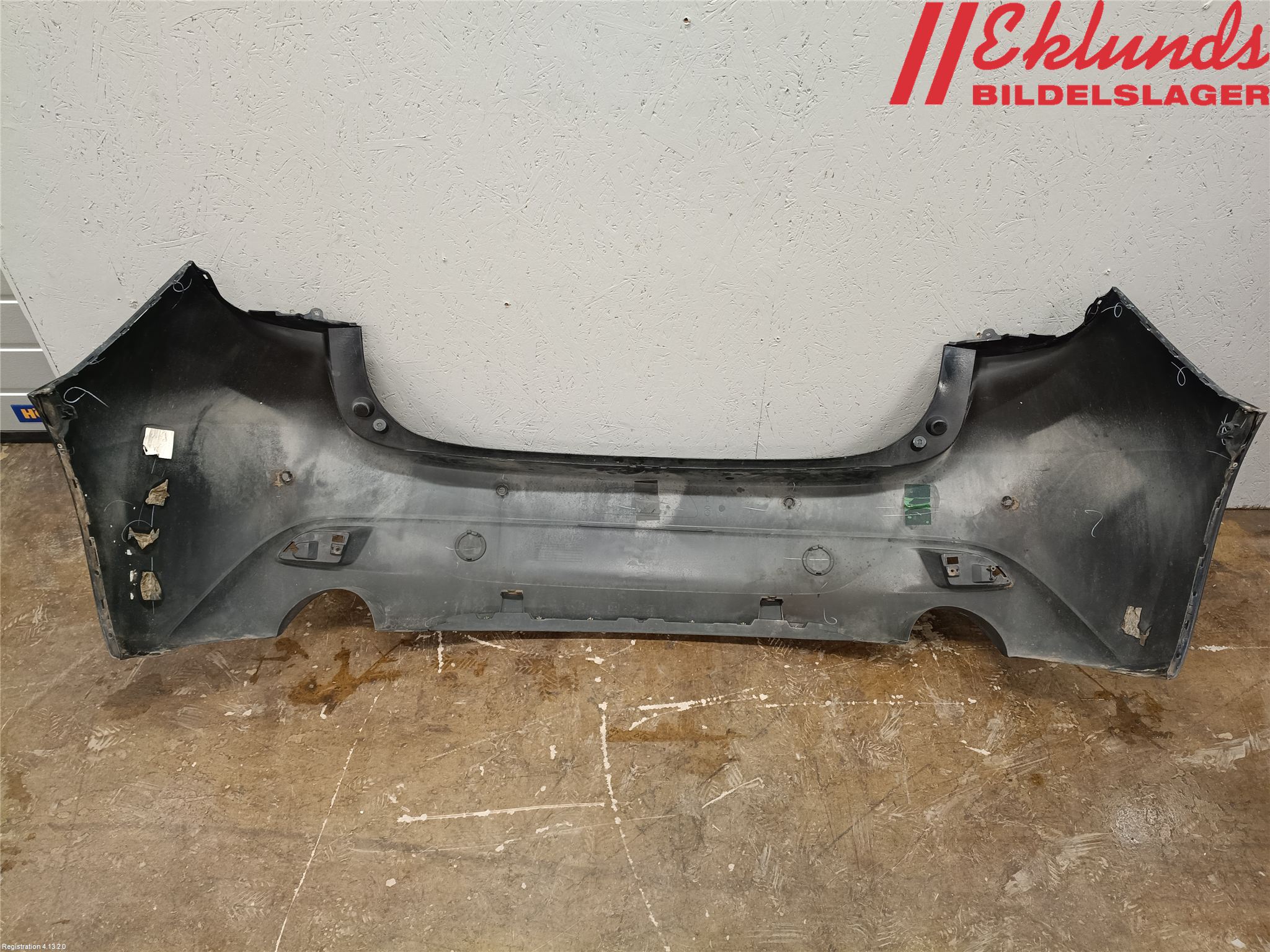 Mazda 3 III 14-19 Stötfångarbeklädnad Bak