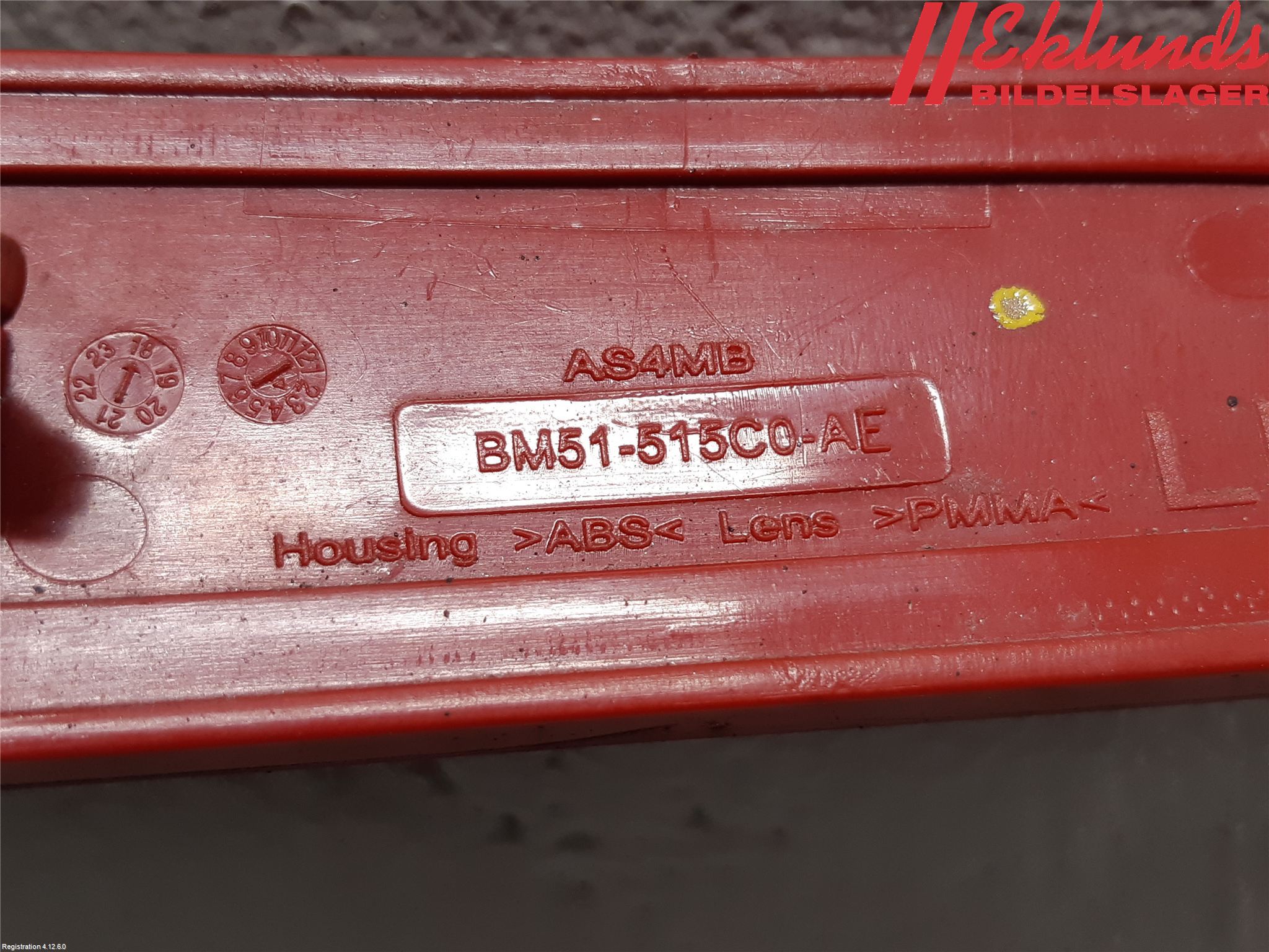 Ford FOCUS 15-18 Dimljus/Reflex Bak