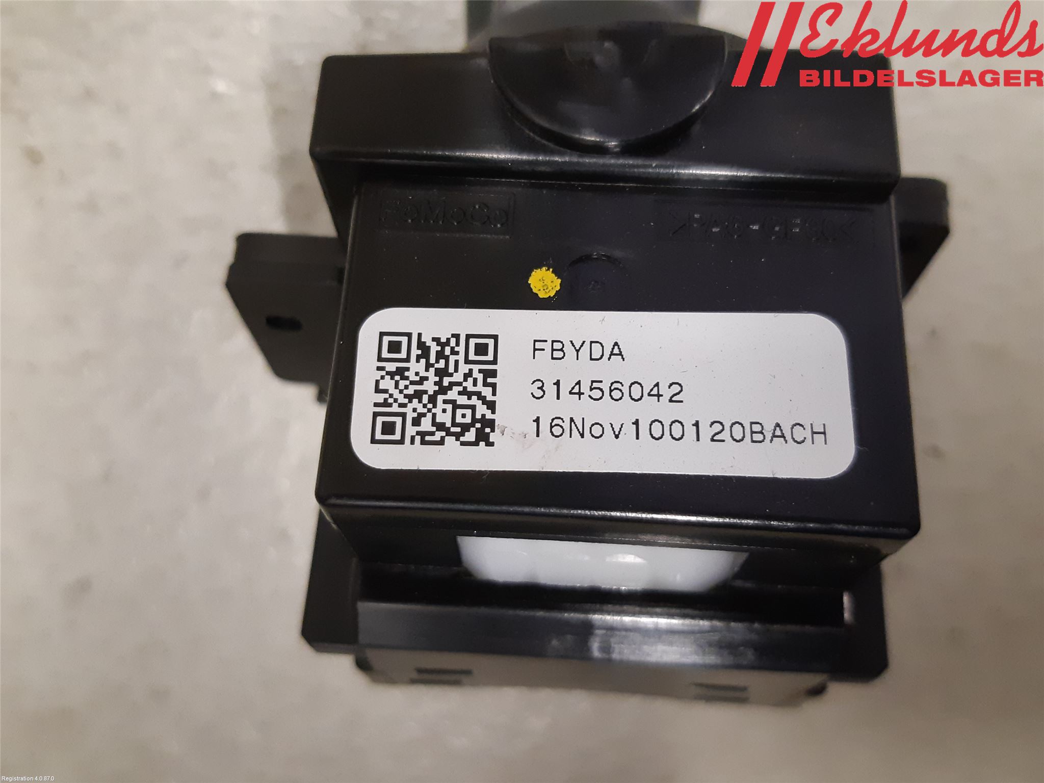 Volvo V40 12-19 Spak Torkar-Spolomk