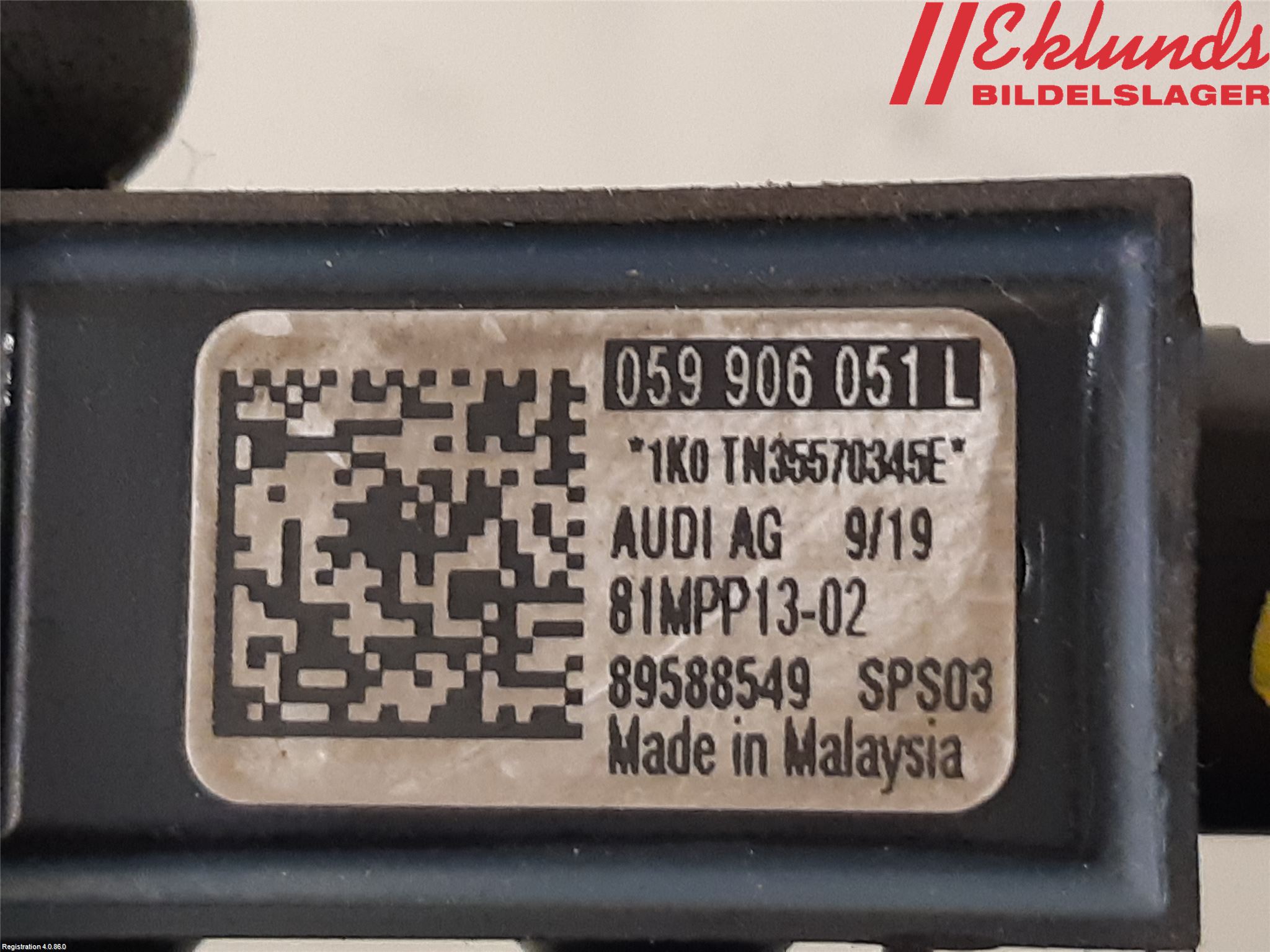 Audi Q7/SQ7 Givare Temp-Tryck Avgas