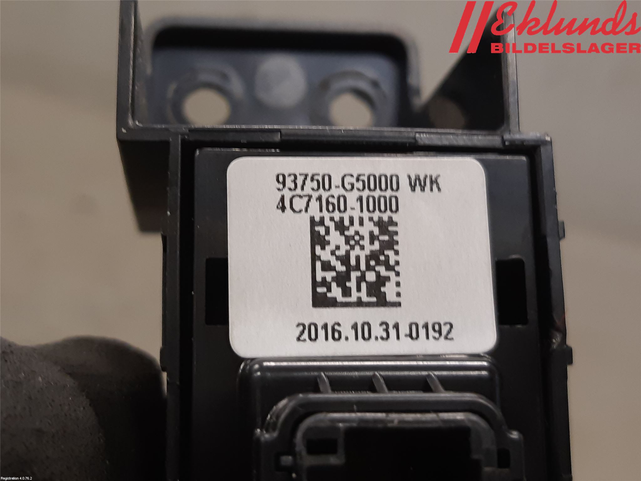 Kia NIRO (DE) 17-22 Strömställare Tanklucka