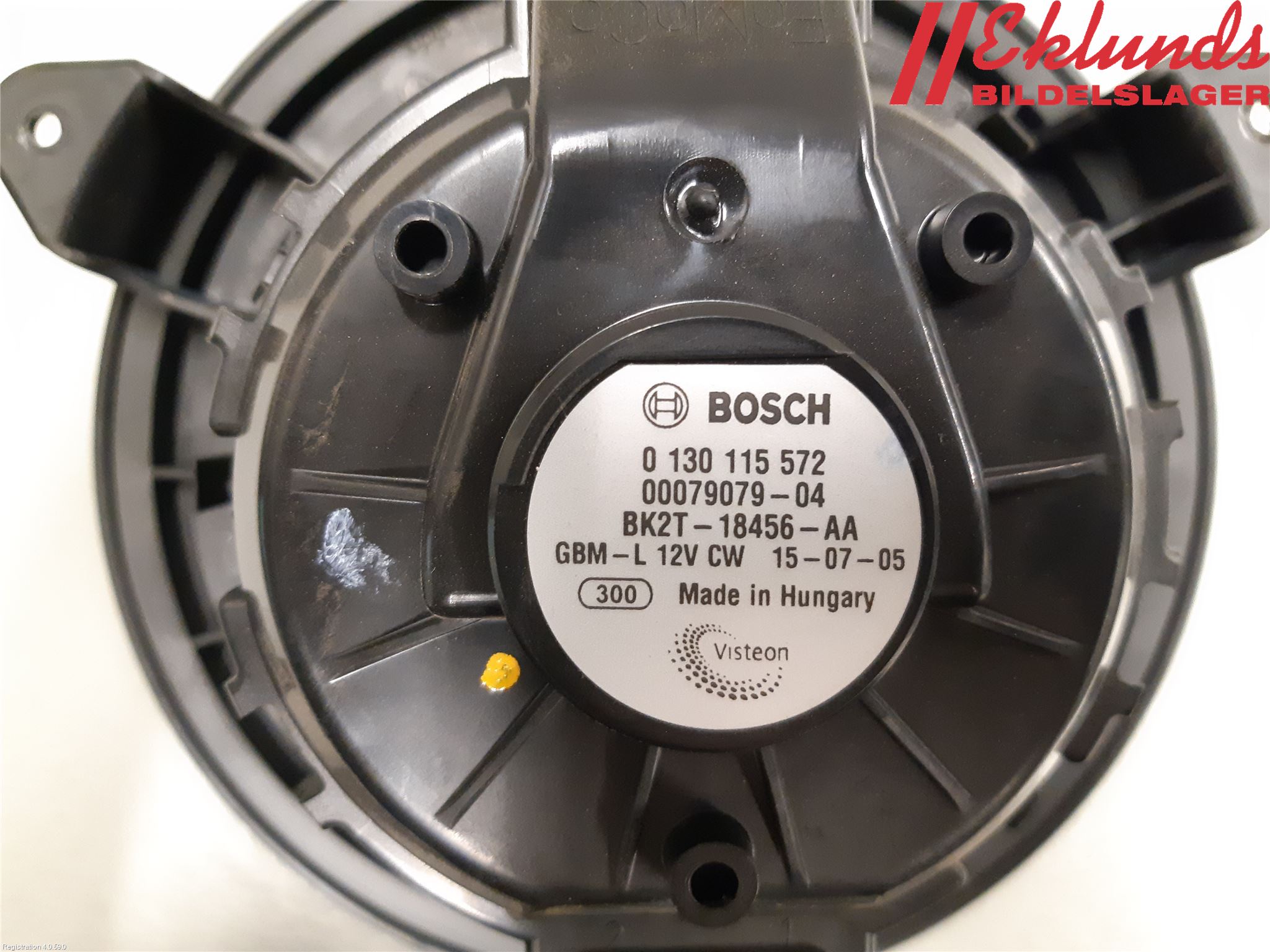 Ford TRANSIT/TOURNEO CUSTOM 13-24 Värmefläkt