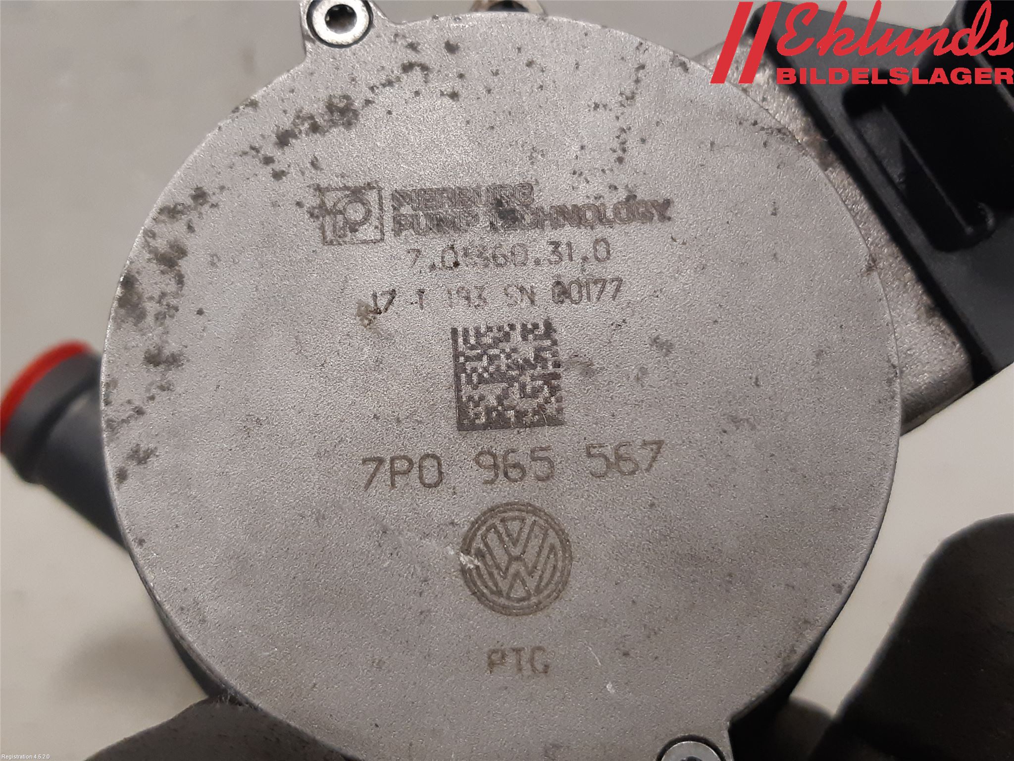 Volkswagen VW ARTEON 17- Värme Cirkulationspump